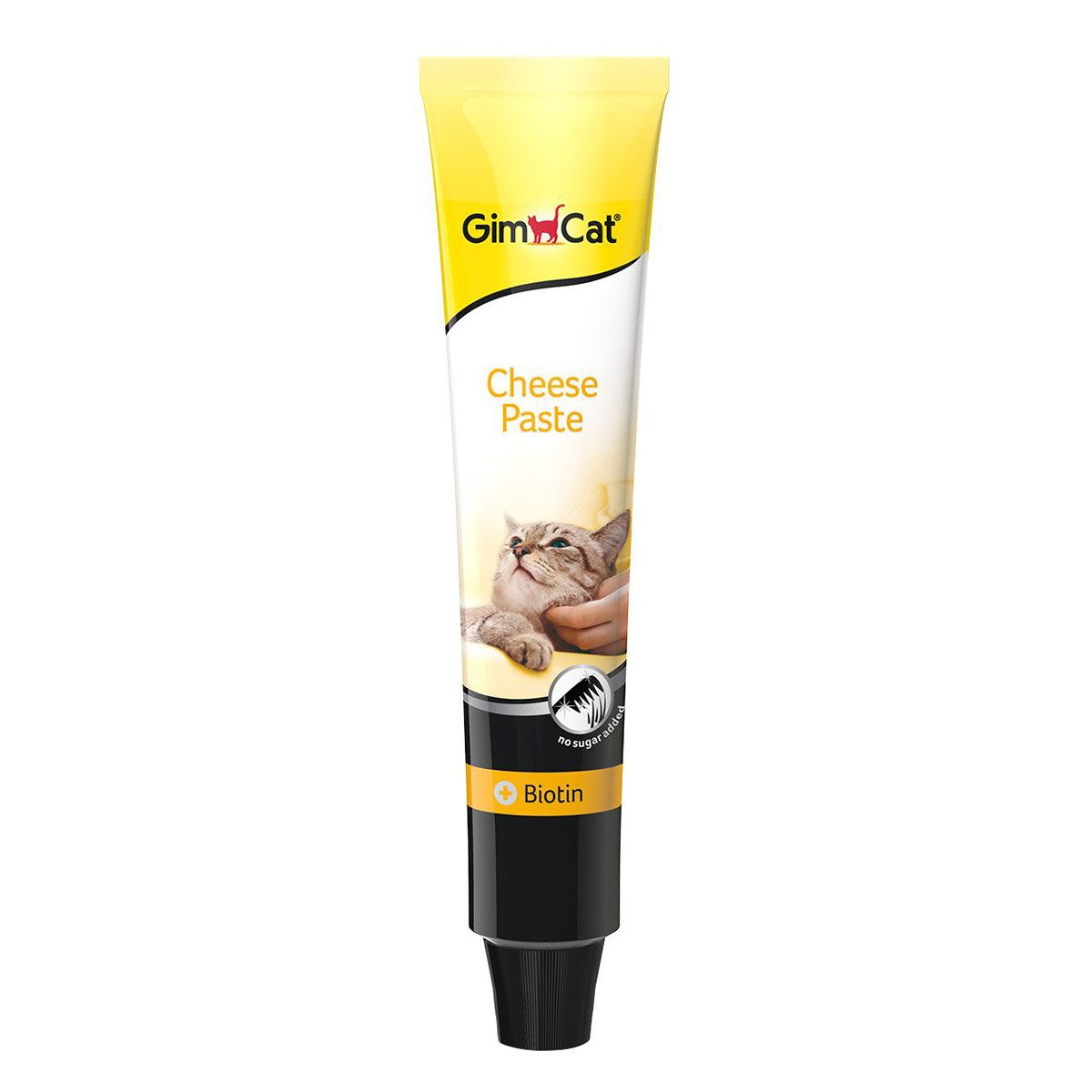 GimCat Käse-Paste Biotin 100 g, Nassfutter für: Katze