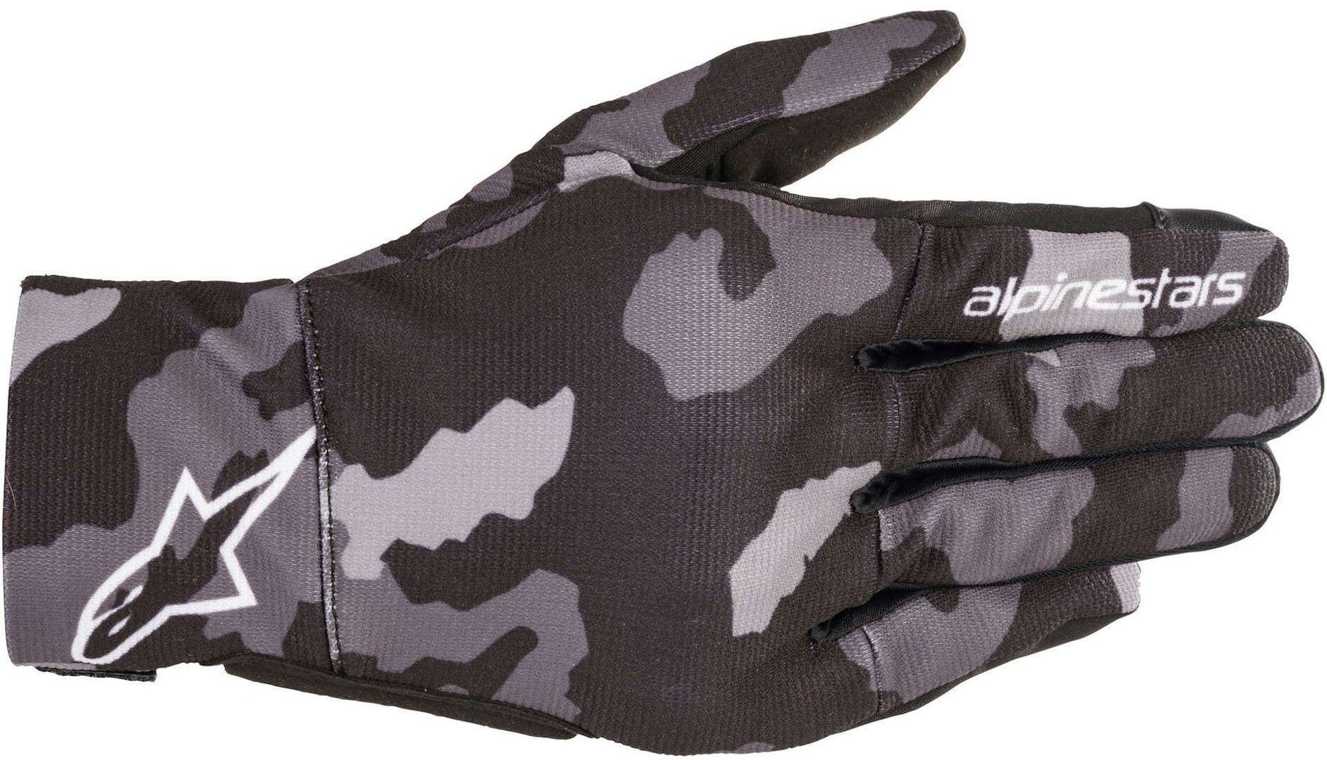 Alpinestars Motorradhandschuhe Reef Motorrad Handschuhe Black/Camouflage