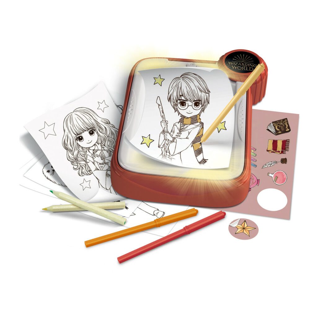 Clementoni® Spiel Clementoni Harry Potter - Leucht-Zeichentafel, Malen