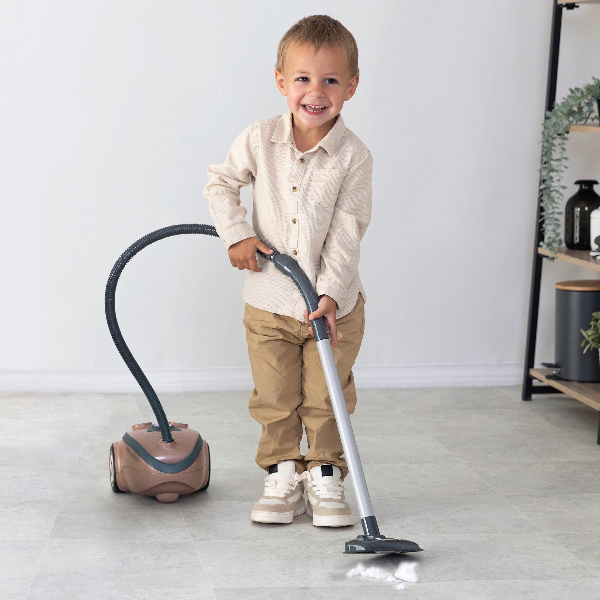 Smoby Kinder-Haushaltsset Spielwelt Haushalt Staubsauger Rowenta günstig online kaufen