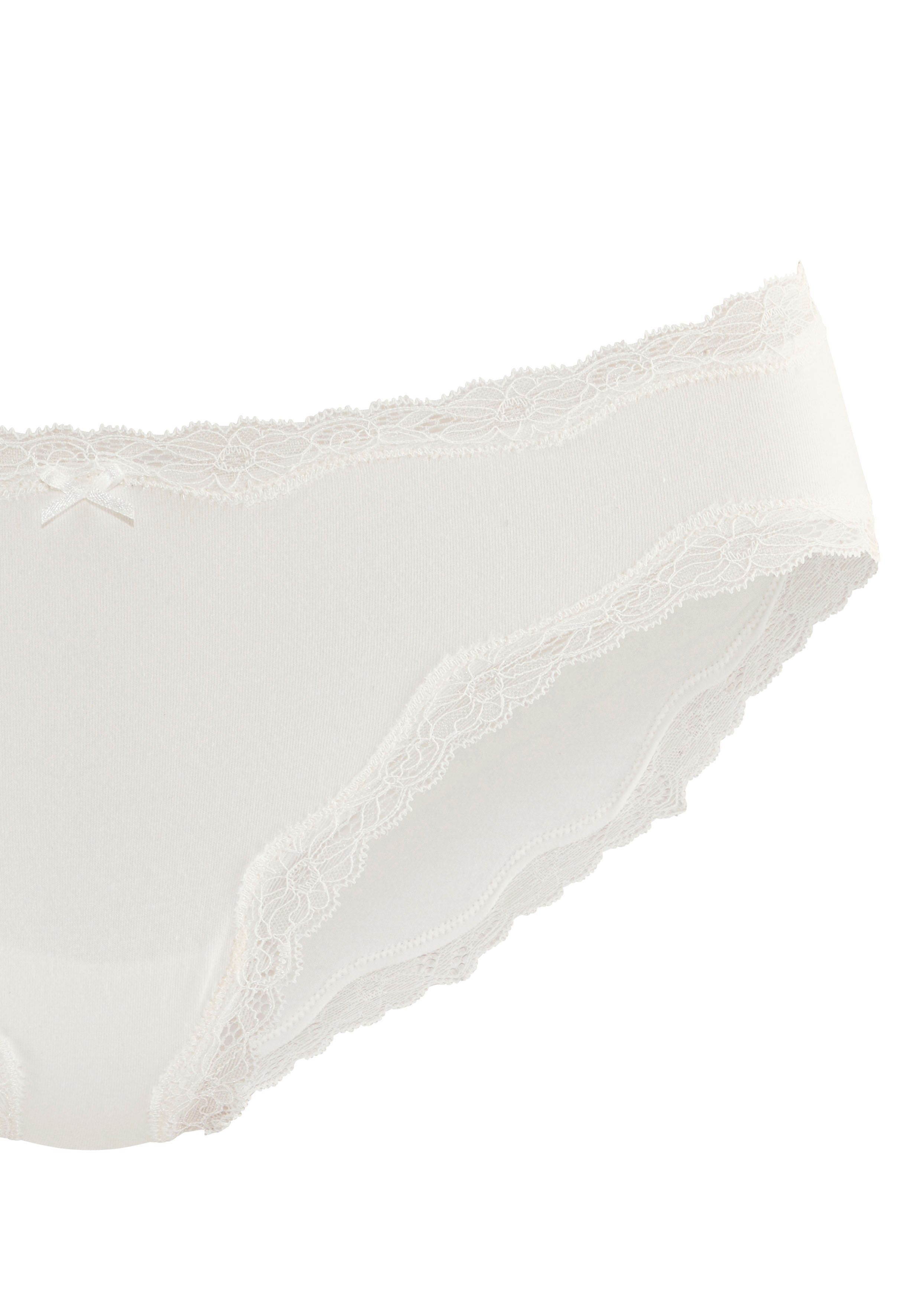 Vivance by Lascana Jazz-Pants Slips (5er-Pack) aus elastischer Baumwolle, mit Spitzenabschluss – Bild 5 von 5