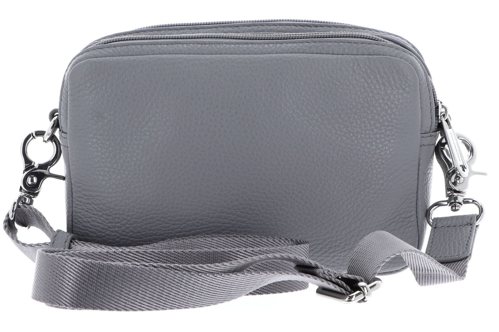 Mandarina Duck Umhängetasche Crossbody Camera Bag, aus echtem Kalbsleder