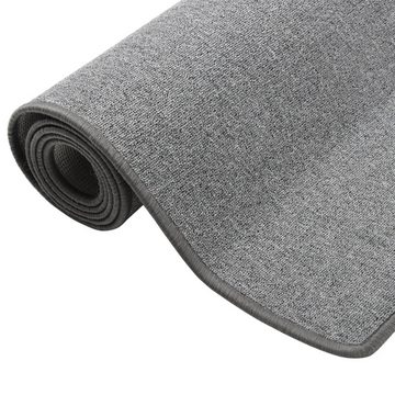 Teppich Teppichläufer Dunkelgrau 80x400 cm, furnicato, Rechteckig