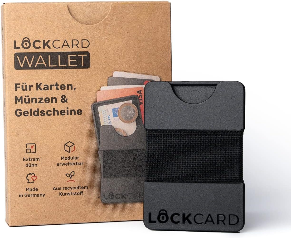 (Material: Wallet, Kunststoff) Recycelter Mini Geldbörse Lockcard Slim