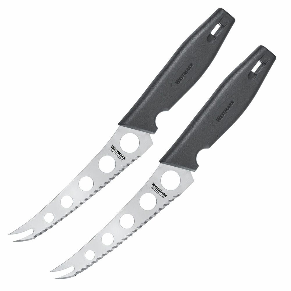 Käsemesser 2 Stk, Profi Käseschneider, Klingenmaß: 13,5 cm, Länge: 25 cm, Master