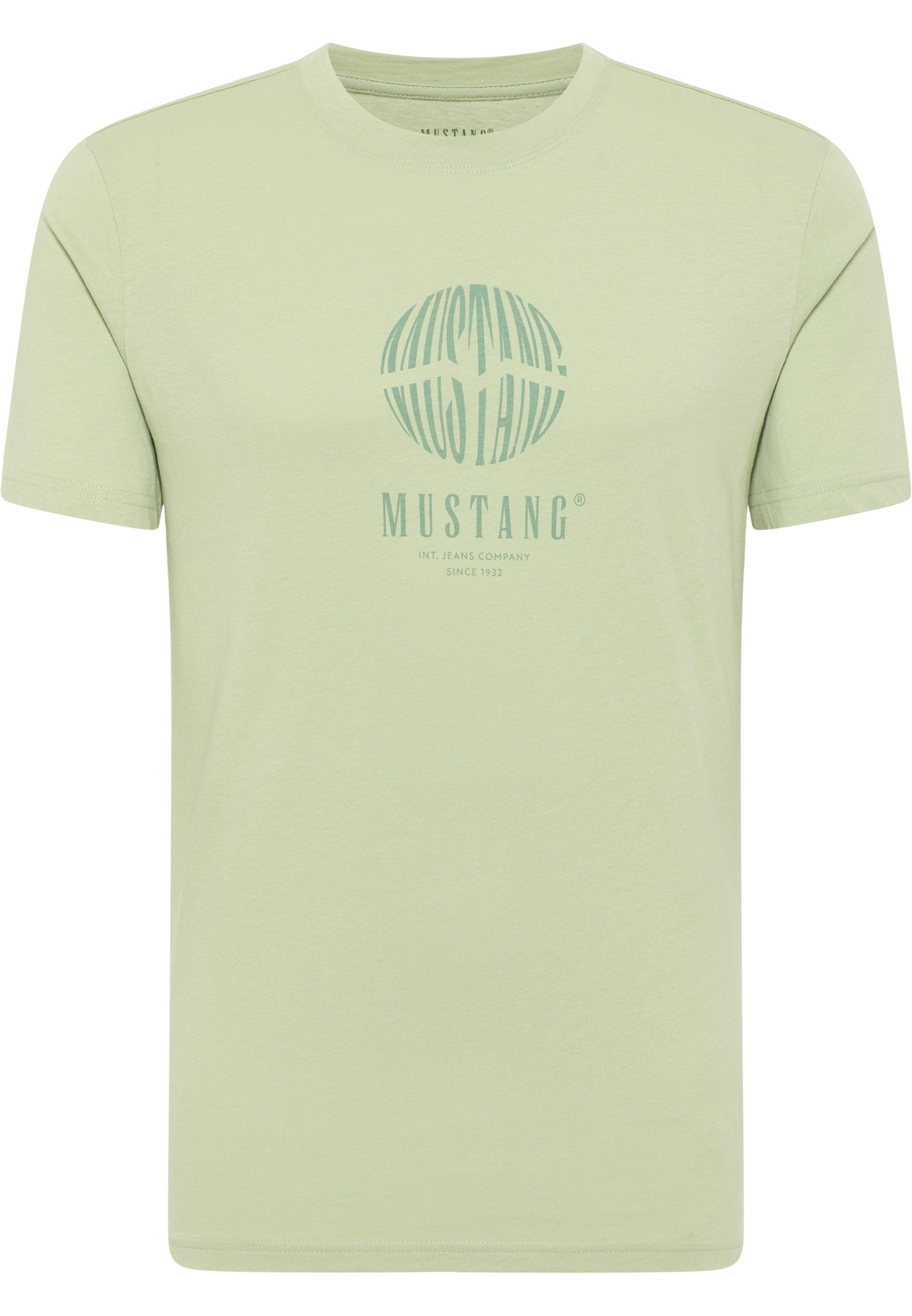 MUSTANG Kurzarmshirt Print-Shirt