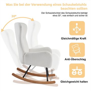 autolock Schaukelstuhl Wohnzimmer-Freizeitschaukelstuhl im modernen Stil