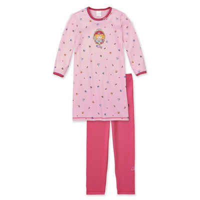 Schiesser Nachthemd Prinzessin Lillifee (Set, 1-tlg., Set) Mädchen Schlafanzug, Sleepshirt, Nachthemd+Leggings, 100% Baumwolle