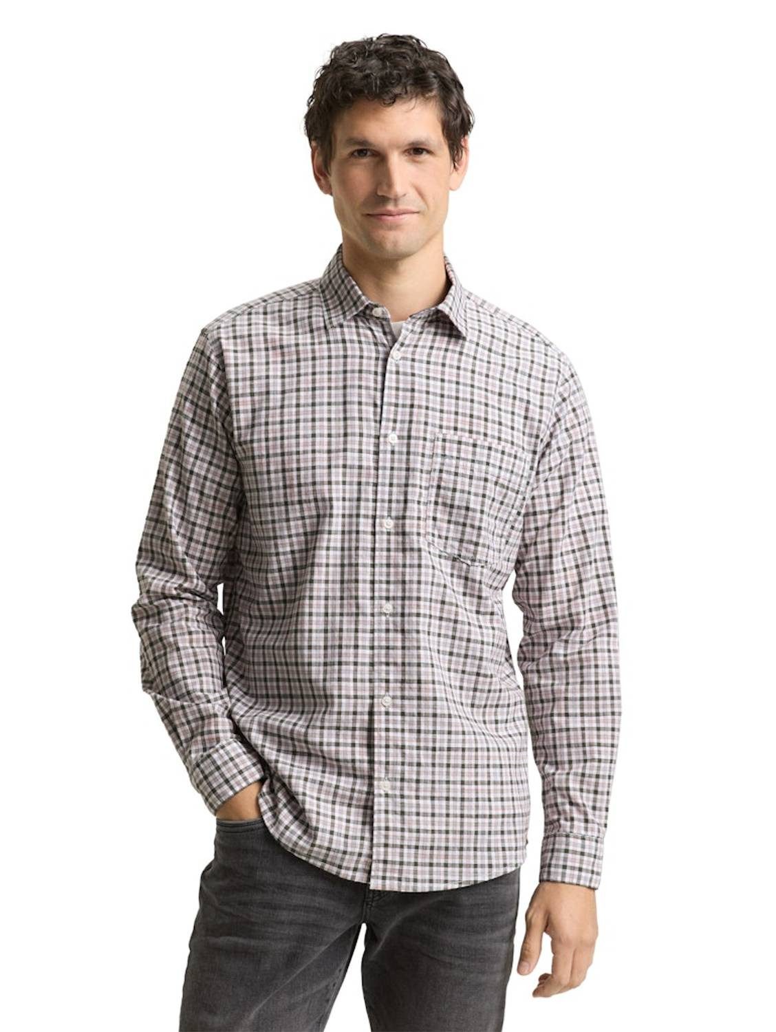 TOM TAILOR Businesshemd 1048450 Karohemd