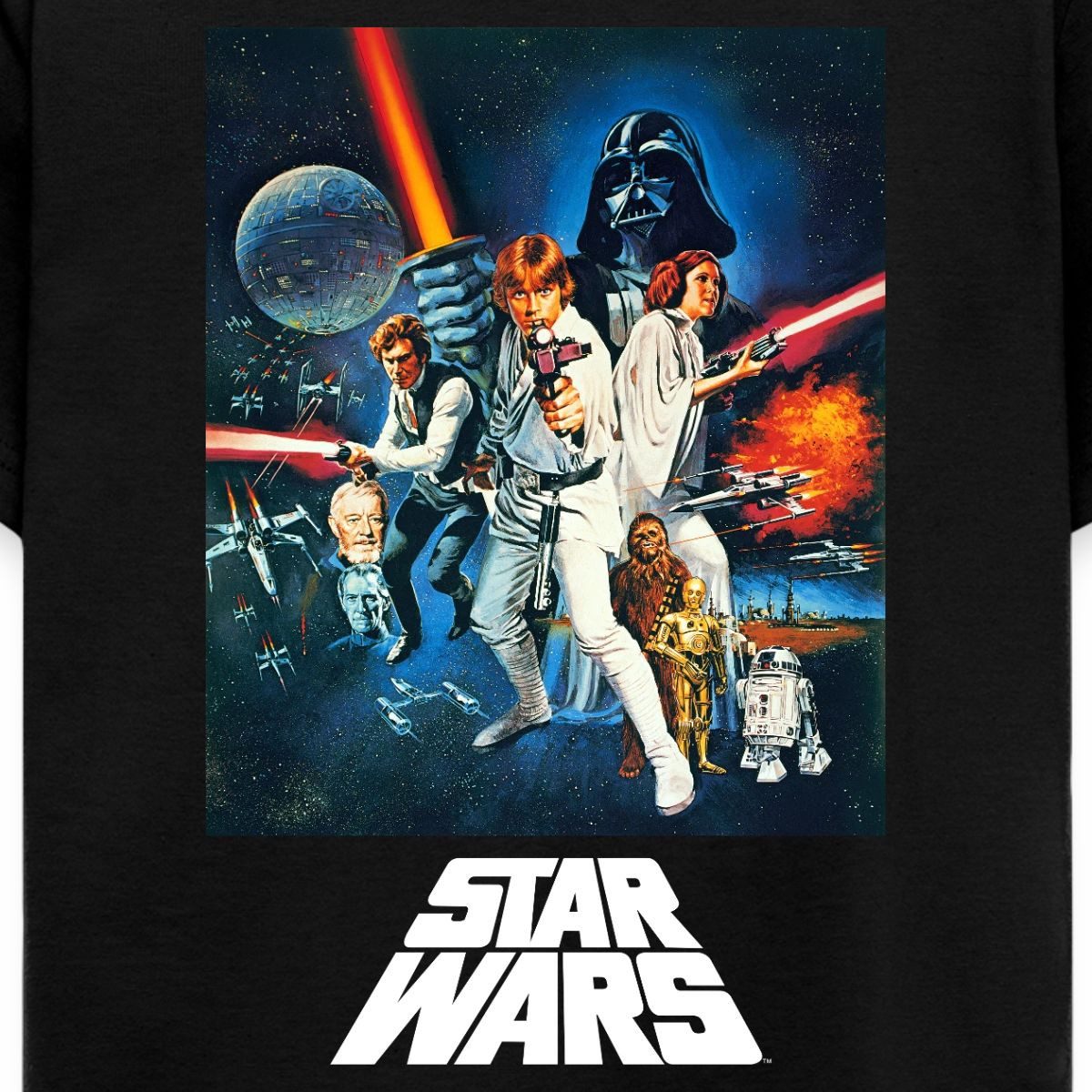 Spreadshirt T-Shirt Star Wars Retro Motiv Kinder T-Shirt (1-tlg)