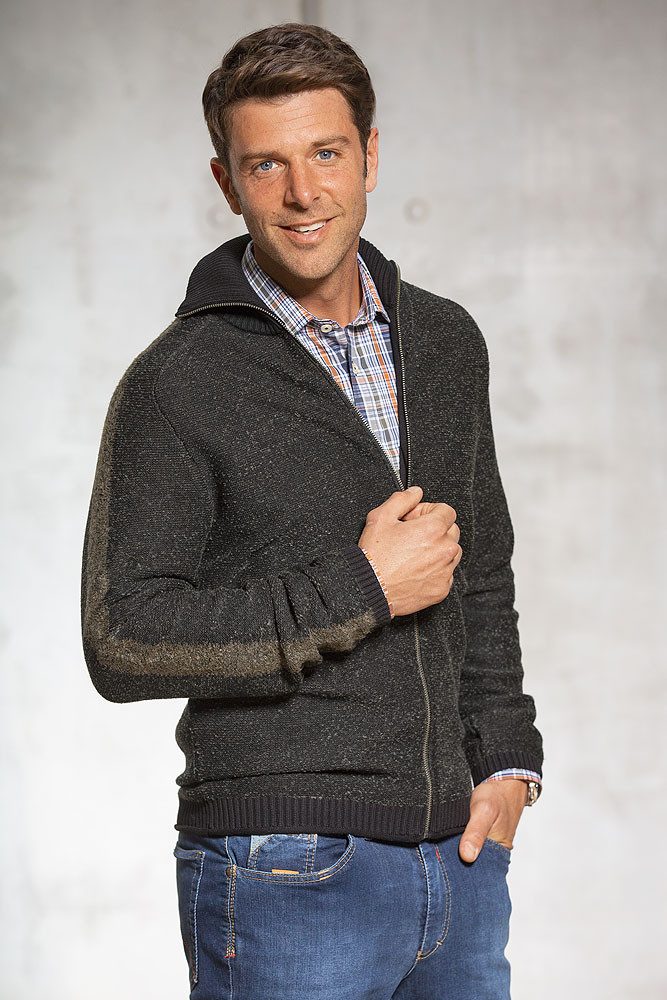 Mode Monte Carlo Strickjacke