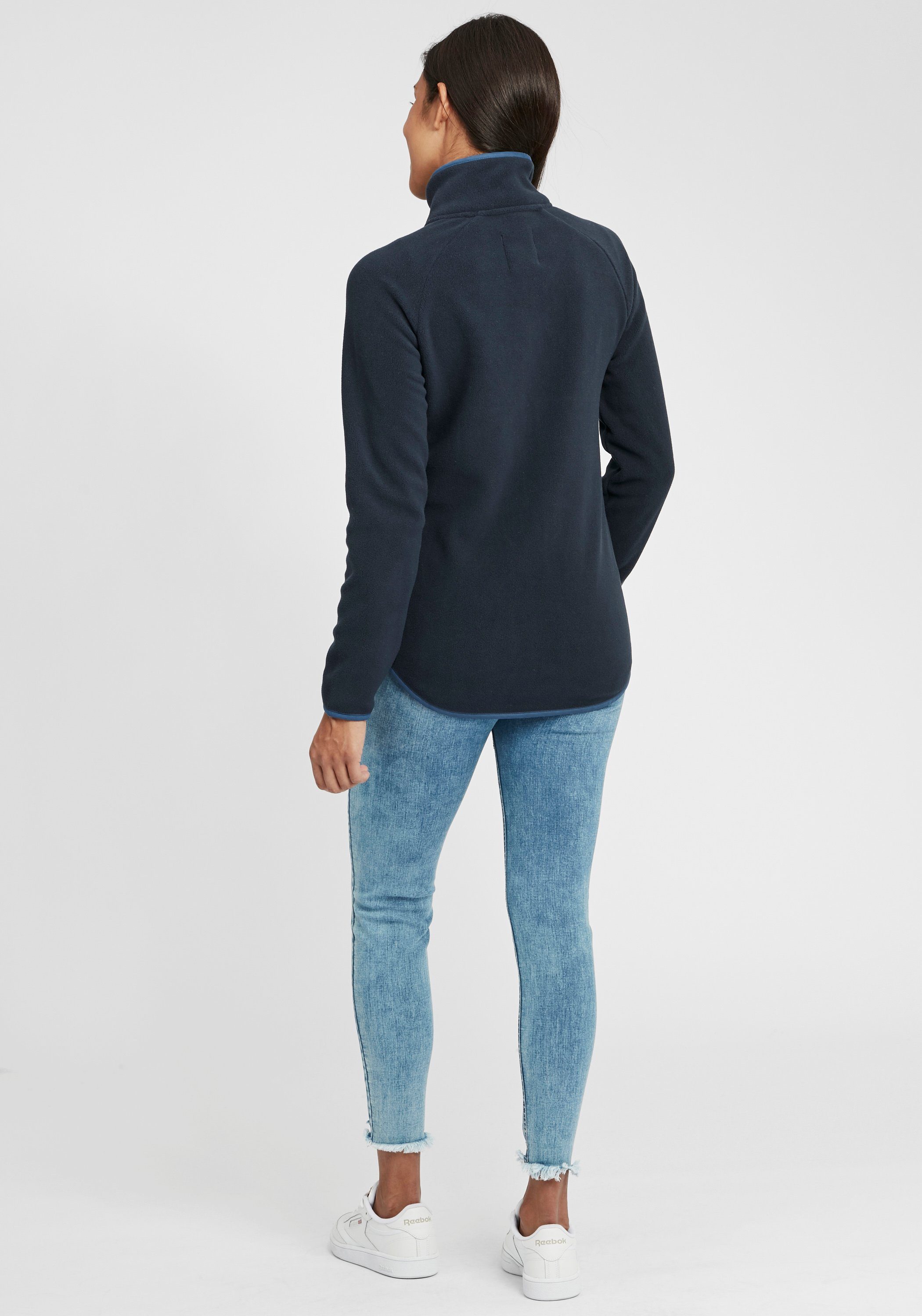 (194010) Blue OXMO OXMalin Insignia Kapuzensweatjacke