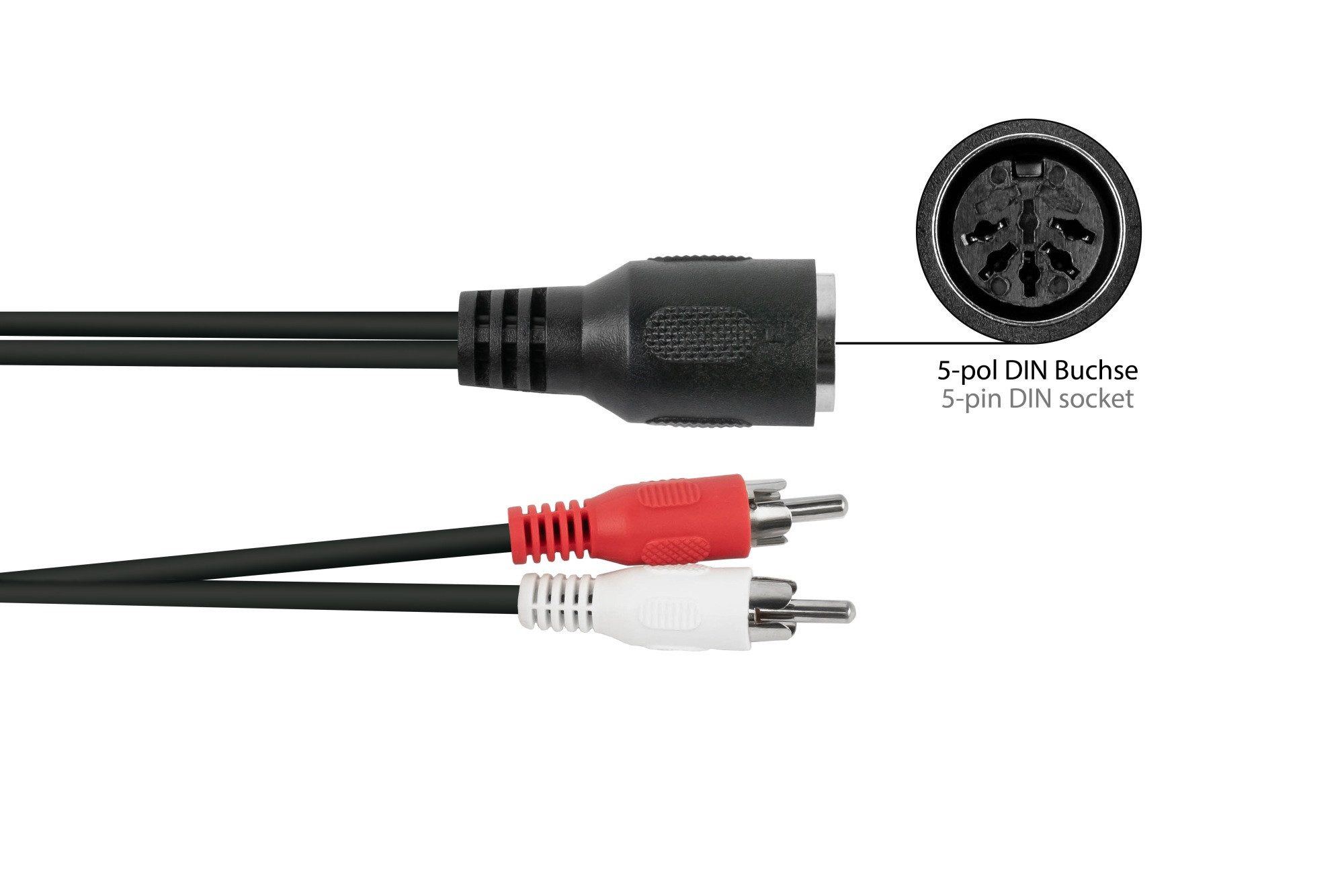 GOOD CONNECTIONS Audio-Adapter, 20 cm