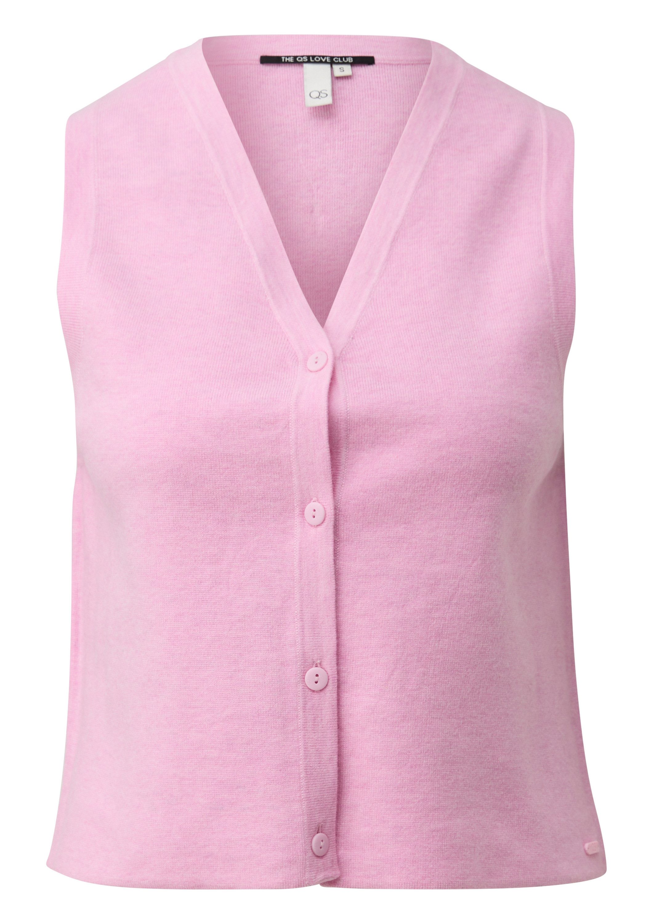 QS Cardigan Strickjacke Weiche Strickweste