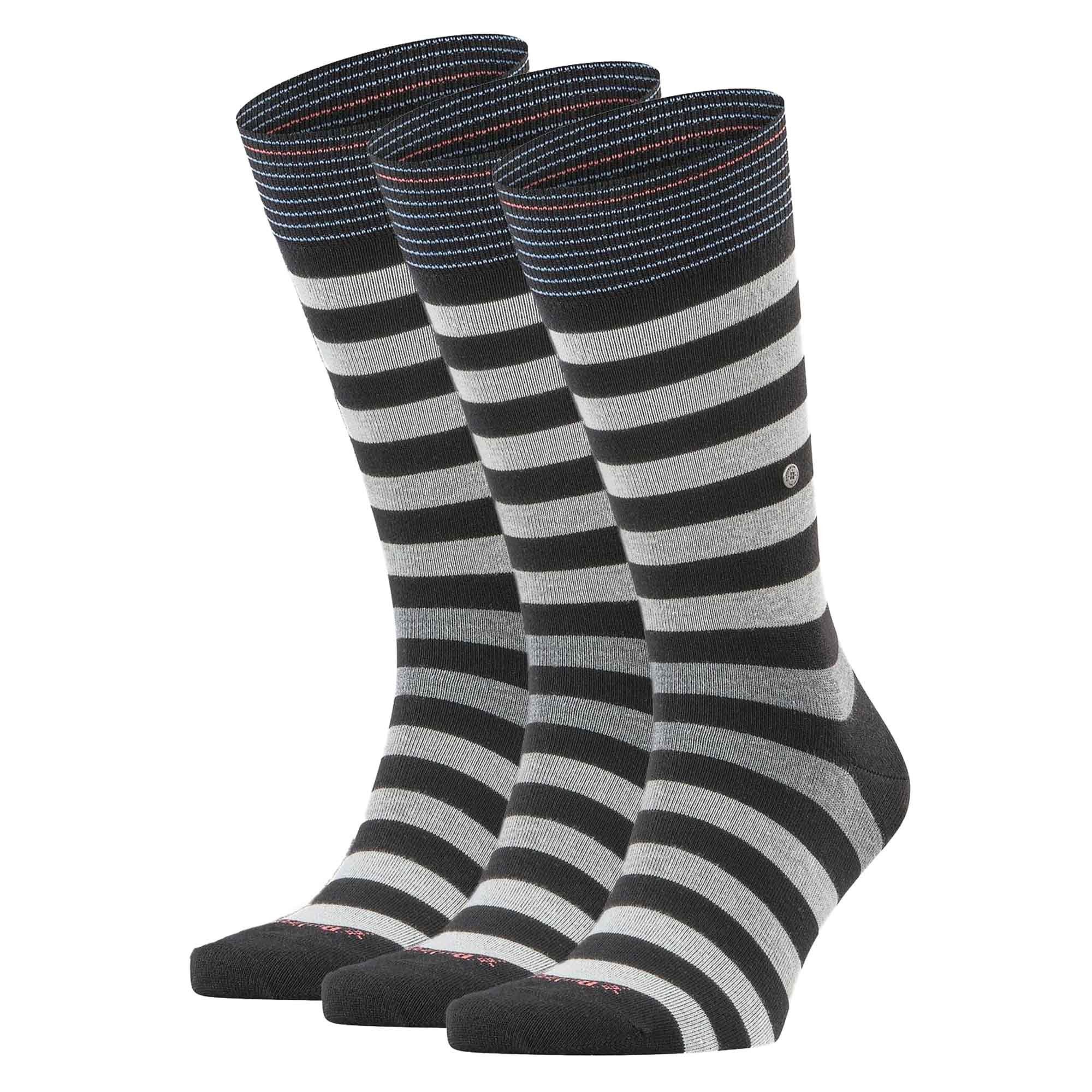 Kurzsocken Herren Socken 3er Pack Baumwollmischung Blackpool