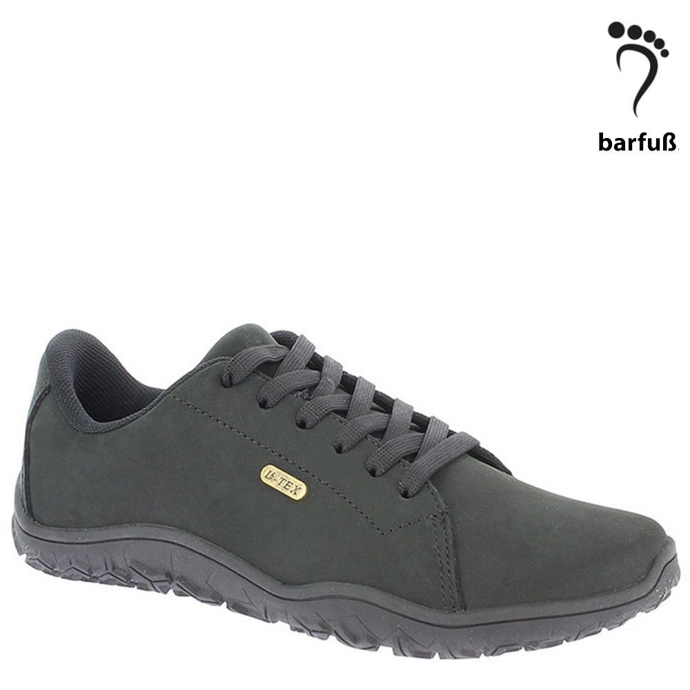 Lackner Lackner - Barfußschuh Bare Low TX wasserdicht, schwarz Wanderschuh