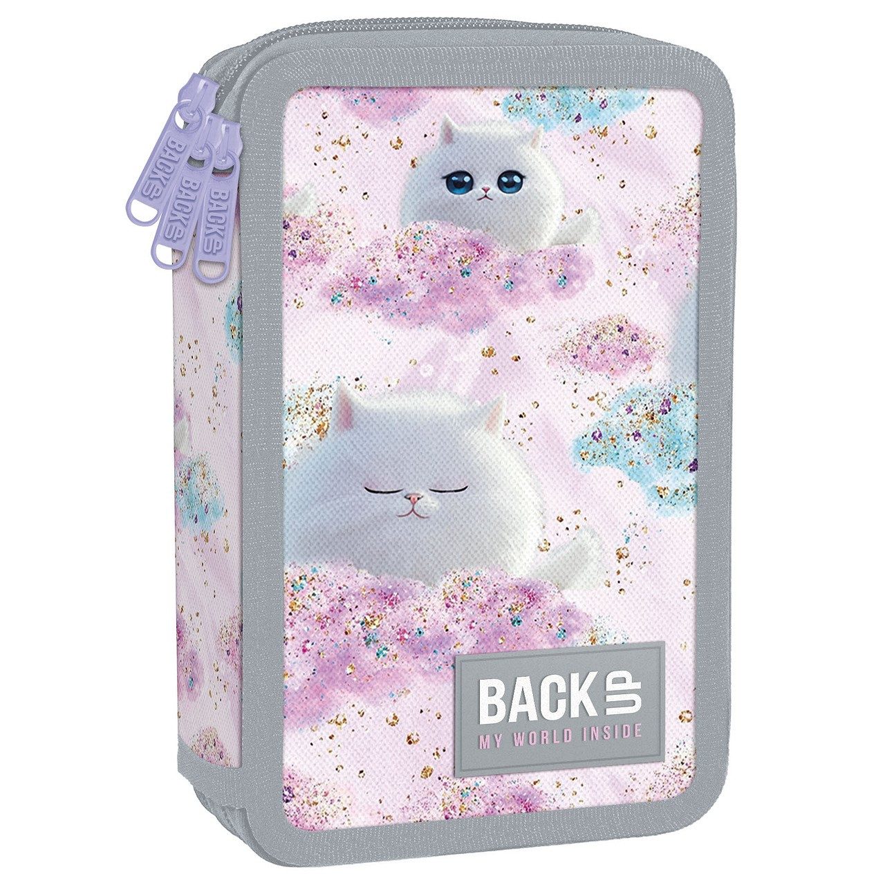 DERFORM Federmäppchen Katze 3 Fach Federtasche günstig online kaufen