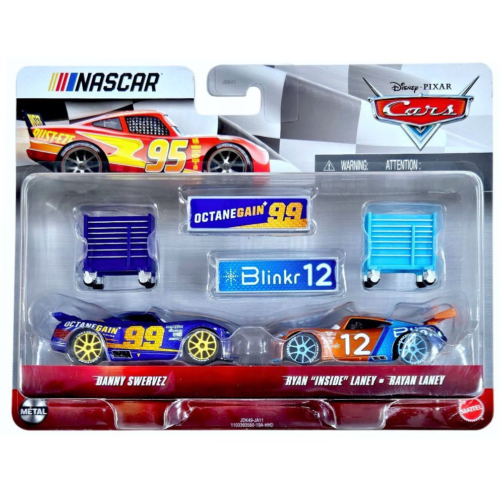 Disney Cars Danny Swervez & Ryan Inside Laney JDK49 Disney Cars Cast 1:55
