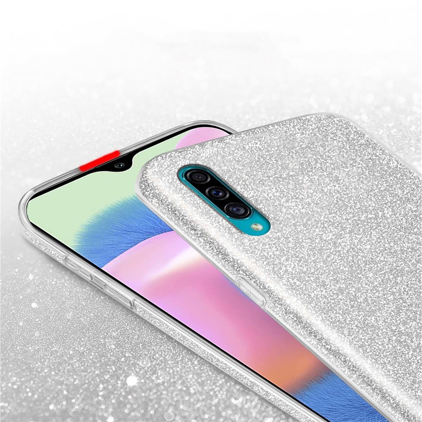 CoolGadget Handyhülle Glitzer Glamour Hülle für Samsung Galaxy A70 6,7 Zoll, Slim Case mit Glossy Effect Schutzhülle für Samsung A70 Hülle