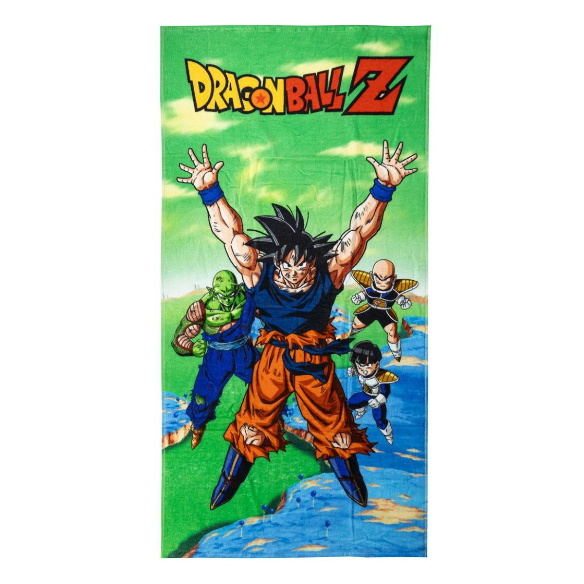 Cerda Badetuch Dragon Ball Z aus 100% Baumwolle Strandtuch 70x140 cm