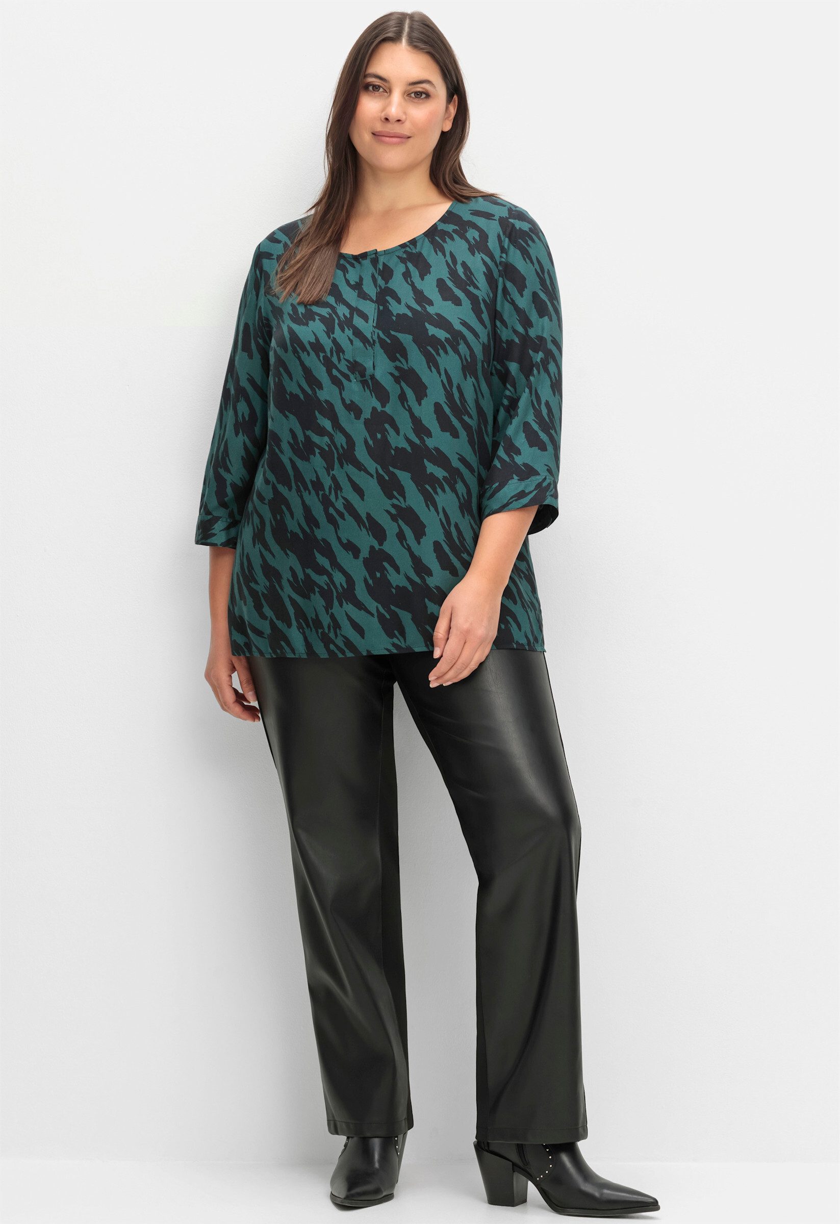 Sheego Klassische Bluse Tunika günstig online kaufen