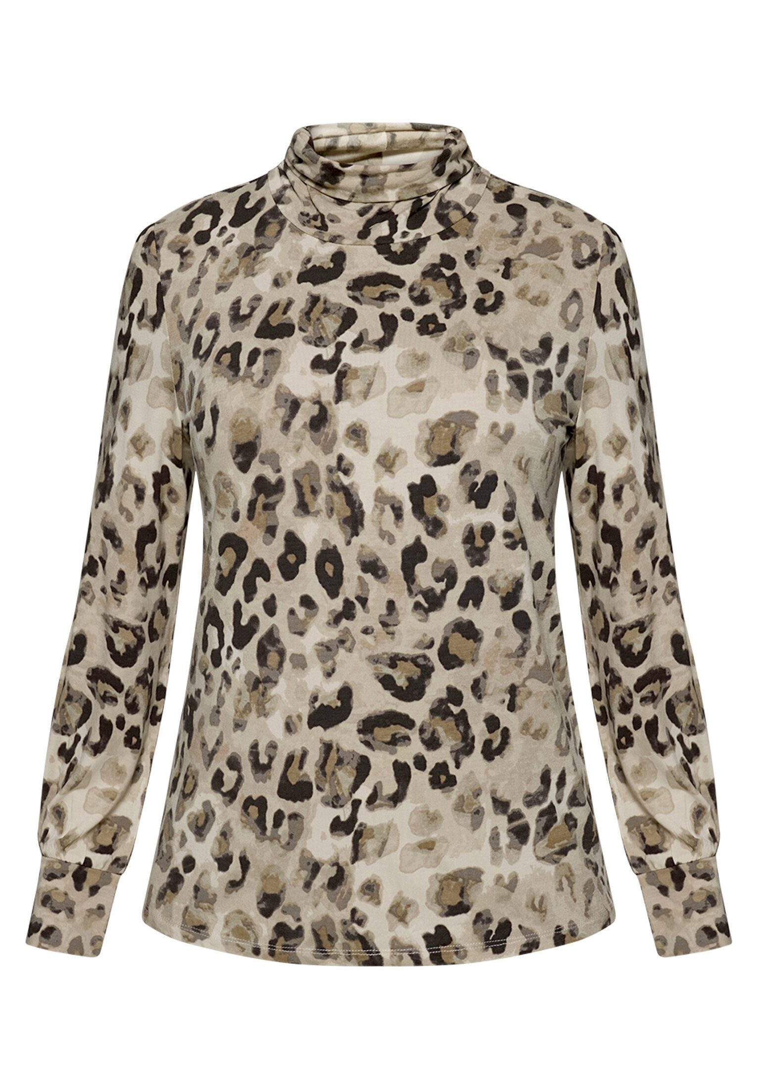 Betty Barclay Kurzarmshirt Damen mit Stehkragen (1-tlg)