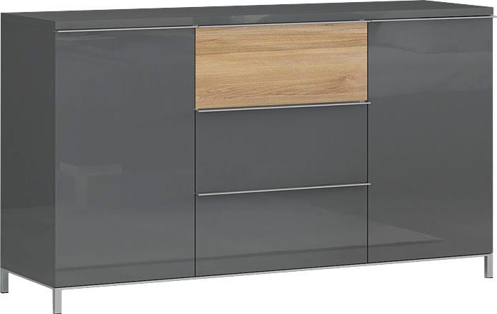 Places of Style Kommode Onyx, UV lackiert, mit Soft-Close-Funktion