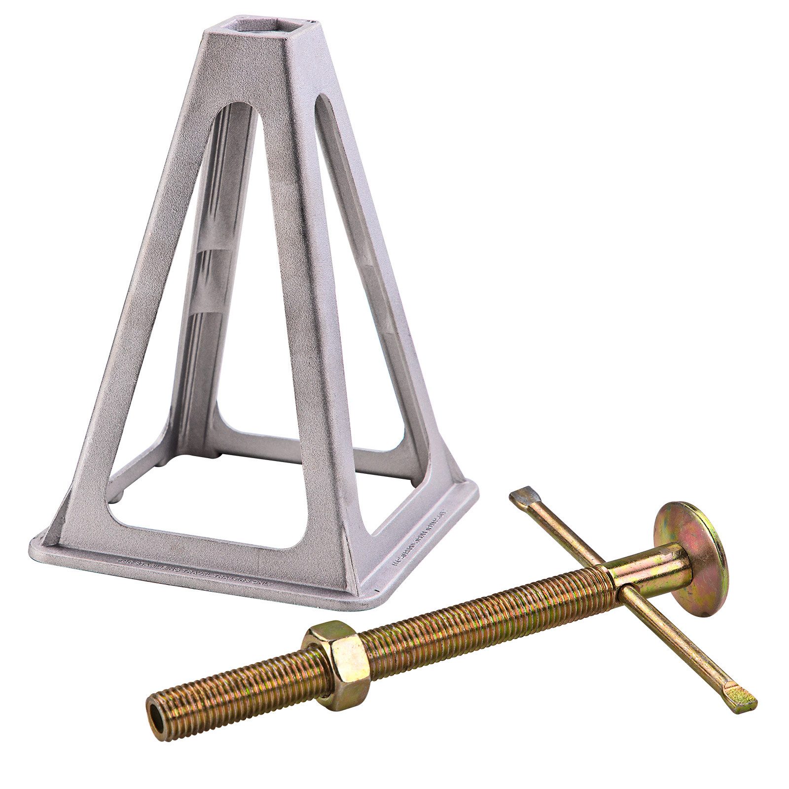DEMA Anhänger-Abstellstütze Alu Anhängerstützen Set 4-teilig