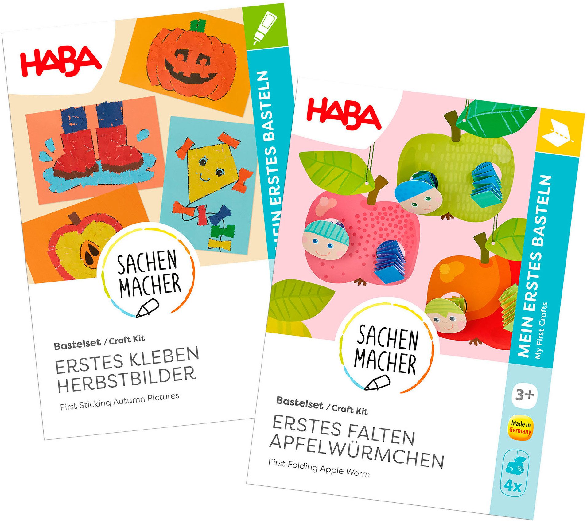 Haba Kreativset 2er Bastelsets Erstes Ремесло Herbst