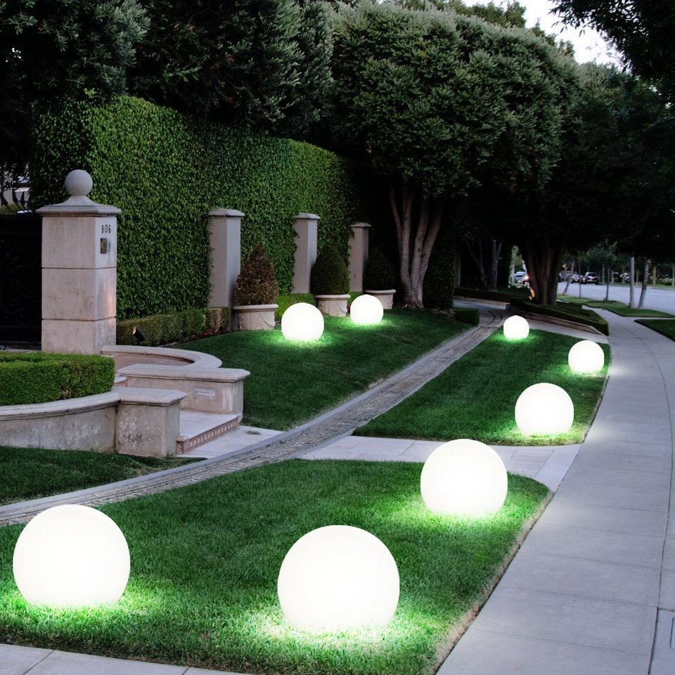 Design LED Außen Park Stand Leuchte 11 W IP44 Einfahrt Terrasse Weg Big Light