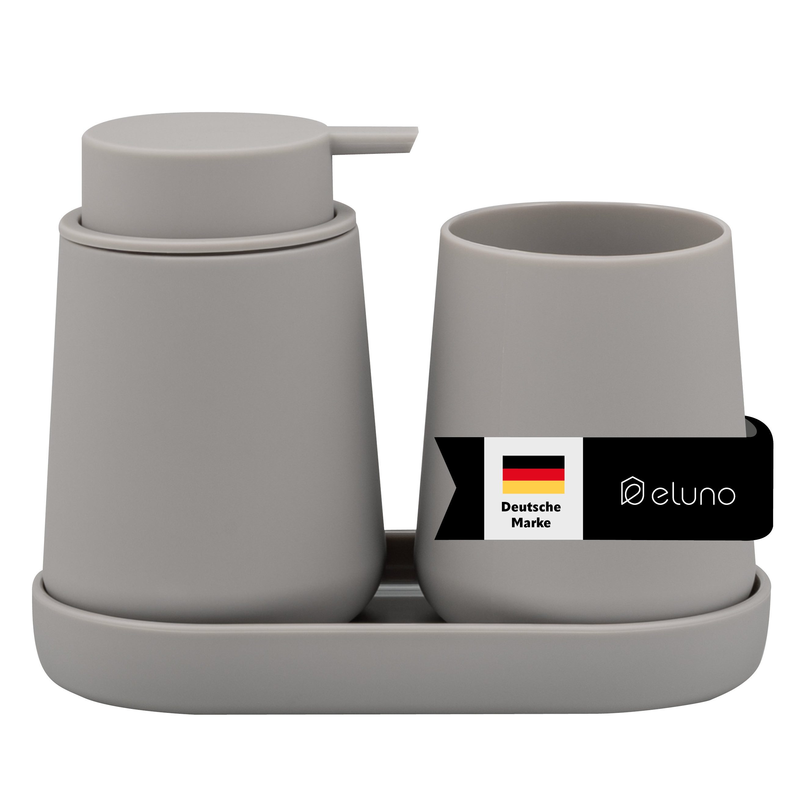 eluno Badaccessoire-Set TESERO 3tlg. Soft-Touch in günstig online kaufen