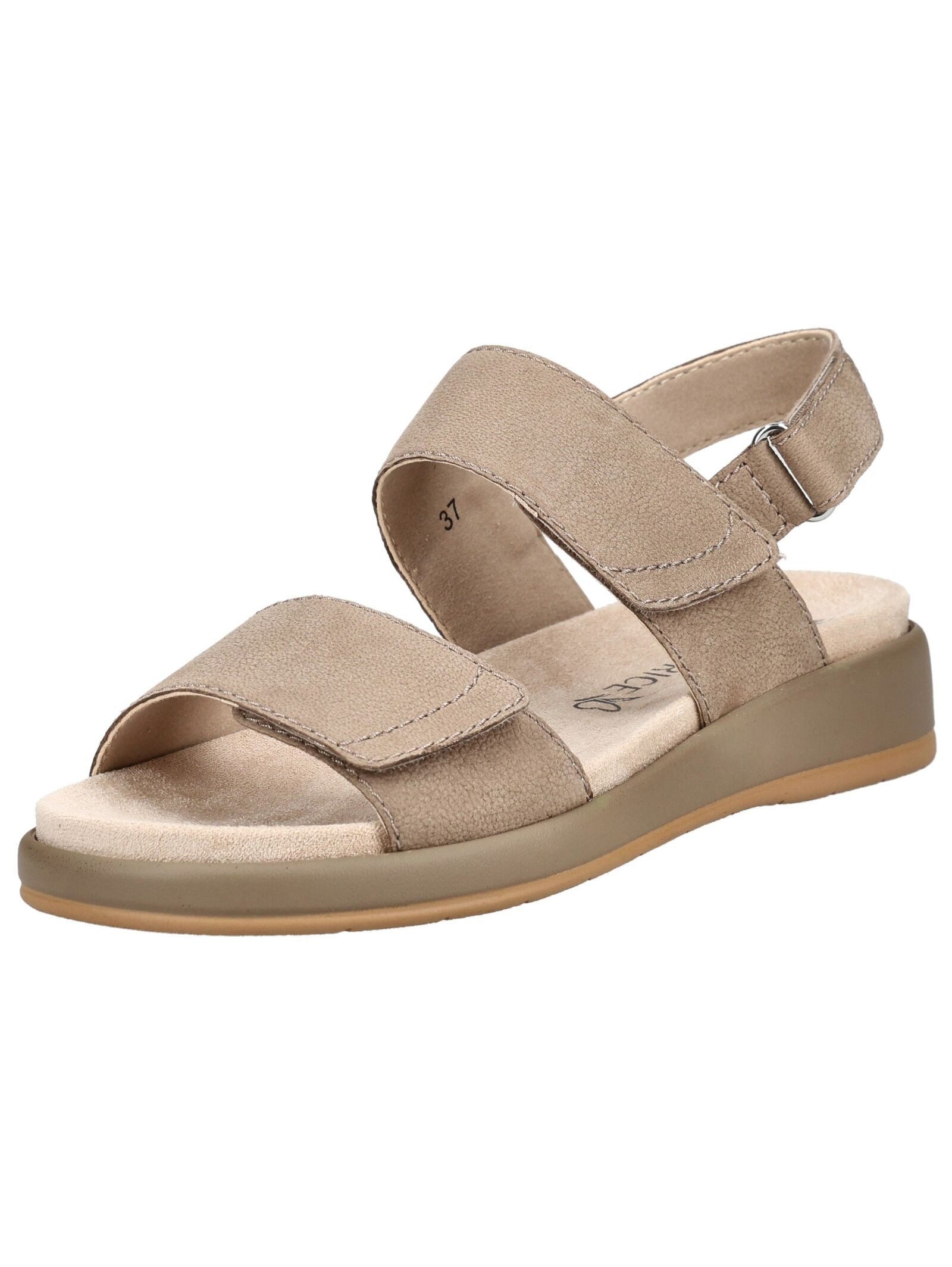 Sandalen Nubukleder . Riemchensandalette