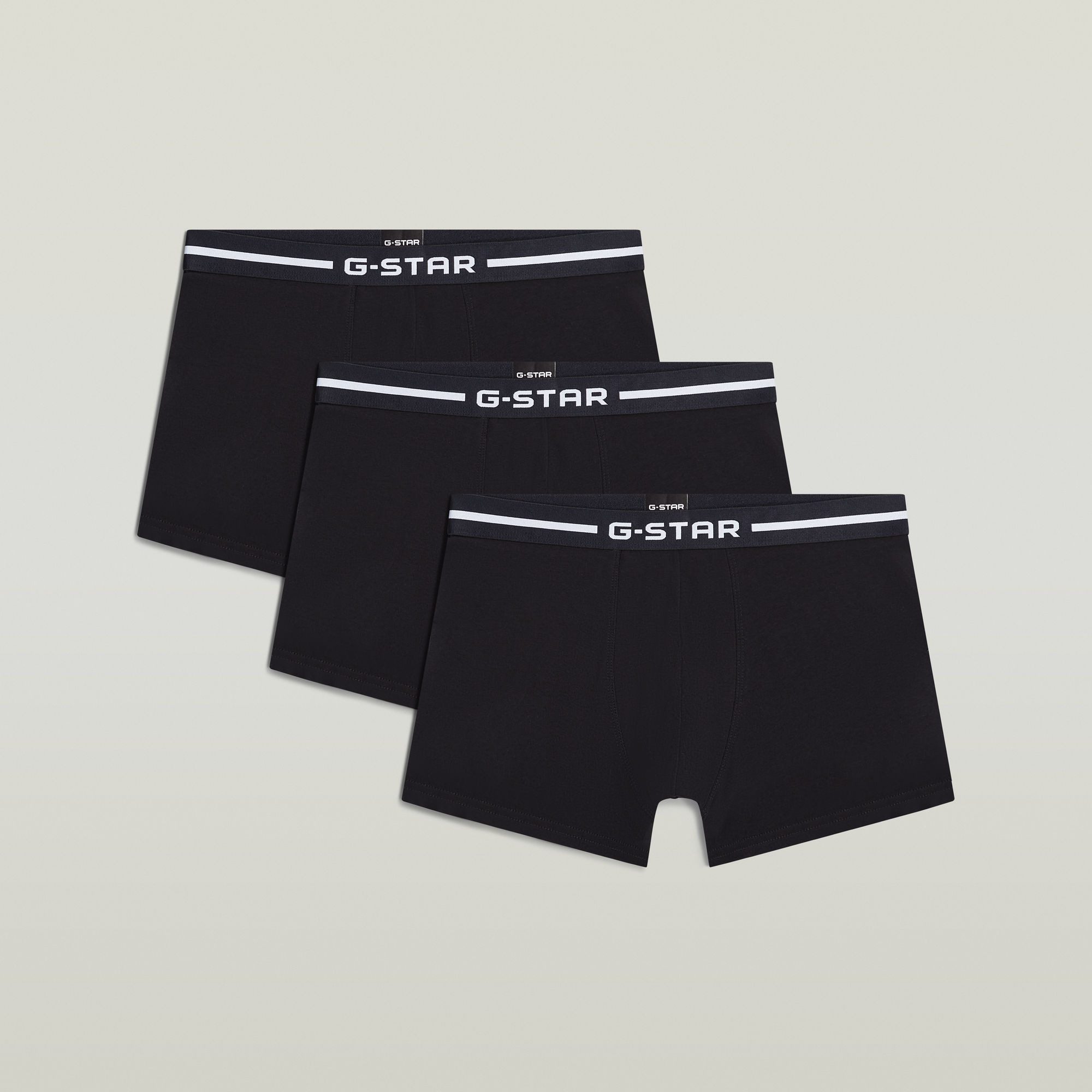 G-STAR Boxershorts ACRE, 3 PACK TRUNKS (Packung, 3-St) mit Logo-Bund
