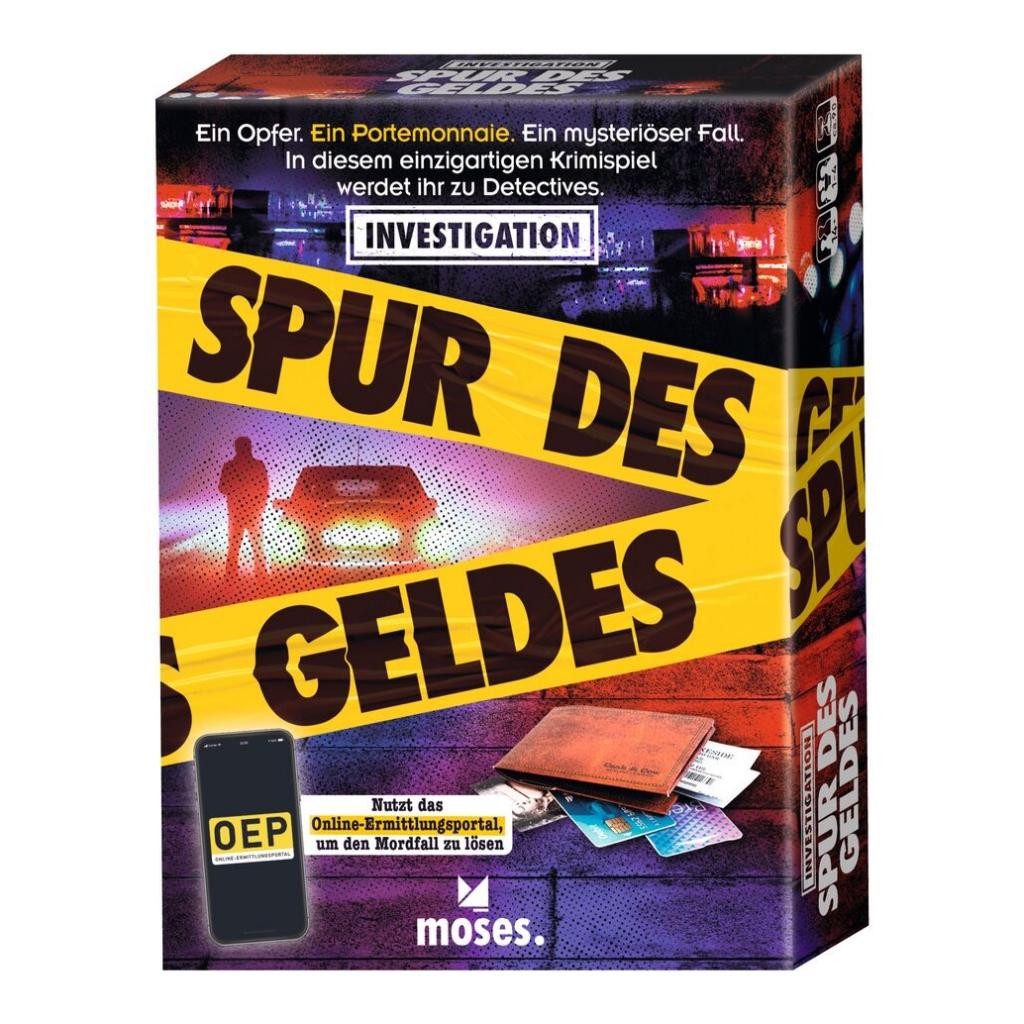 Moses. Verlag Spiel, Spur des Geldes - deutsch
