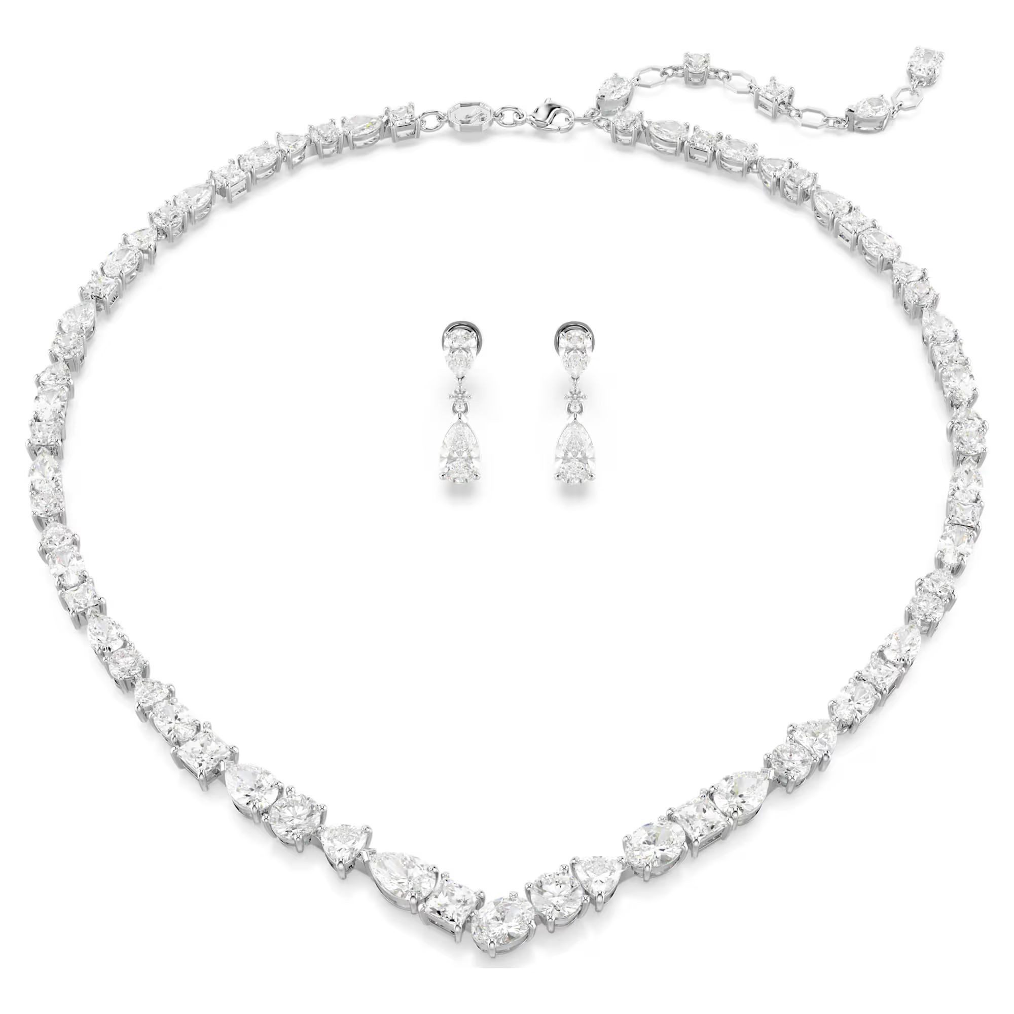 Swarovski Ohrring und Ketten Set Mesmera 5674306