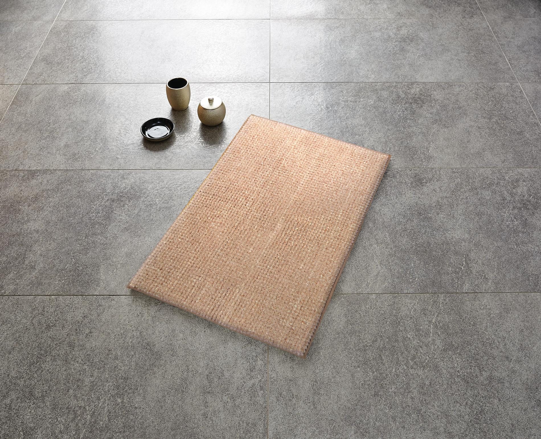 Ridder Badematte Fresh beige, Höhe 1.3 günstig online kaufen