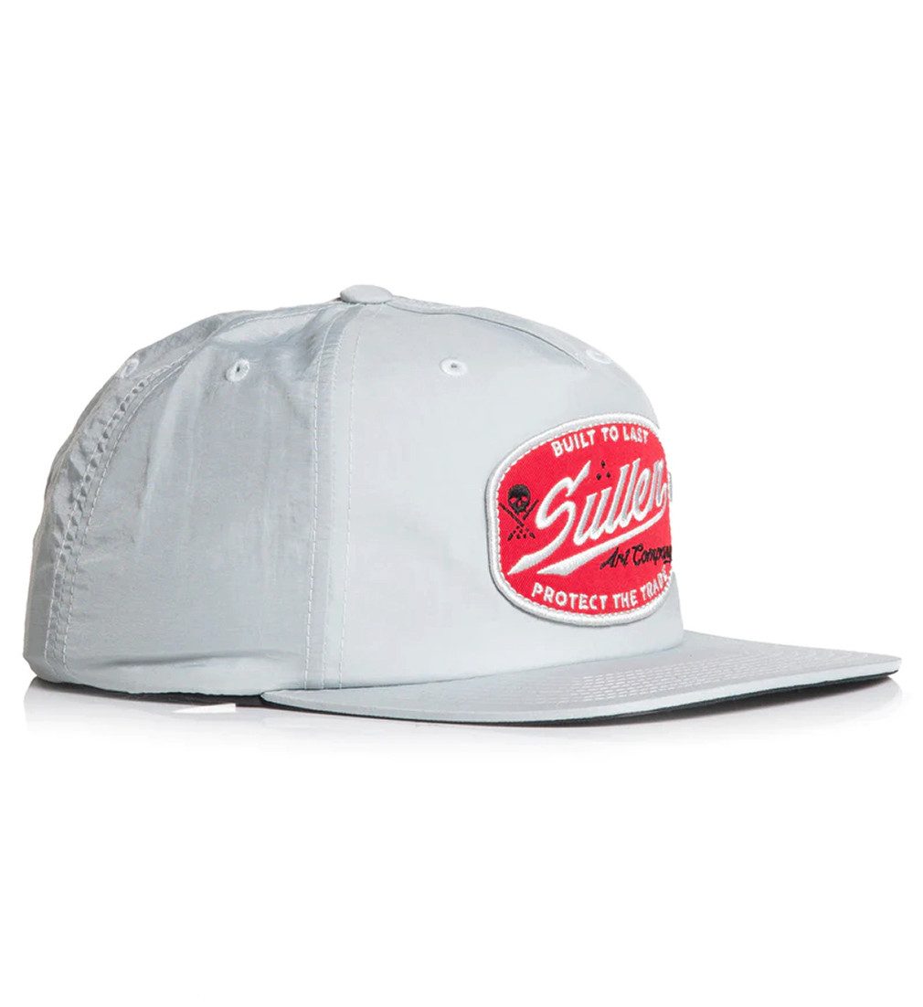 Sullen Clothing Baseball Cap Deconstruct Grau
