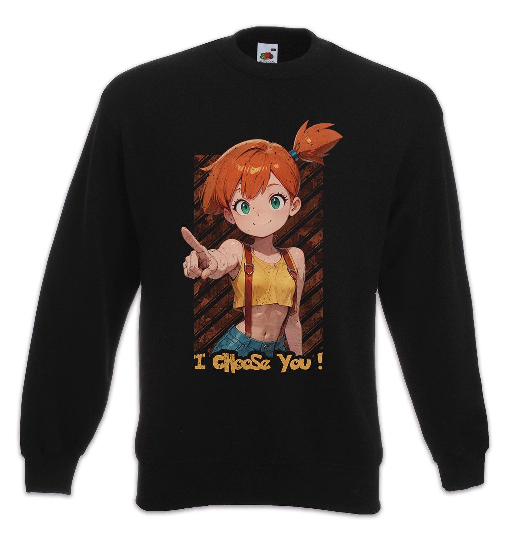 Sweatshirt Misty Choose You Sweatshirt Japanese Ball Anime Gangster Go Trainer