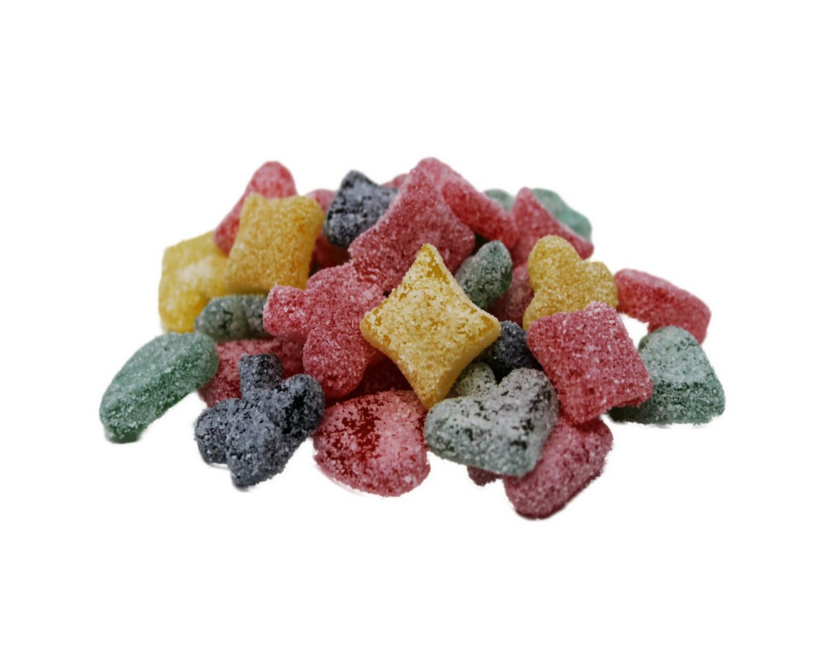 Fruchtgummi Bären & Co. Süßigkeit, Fruchtgummi säuerlich in Pokerspielfruchtgummi zuckerfrei 300g