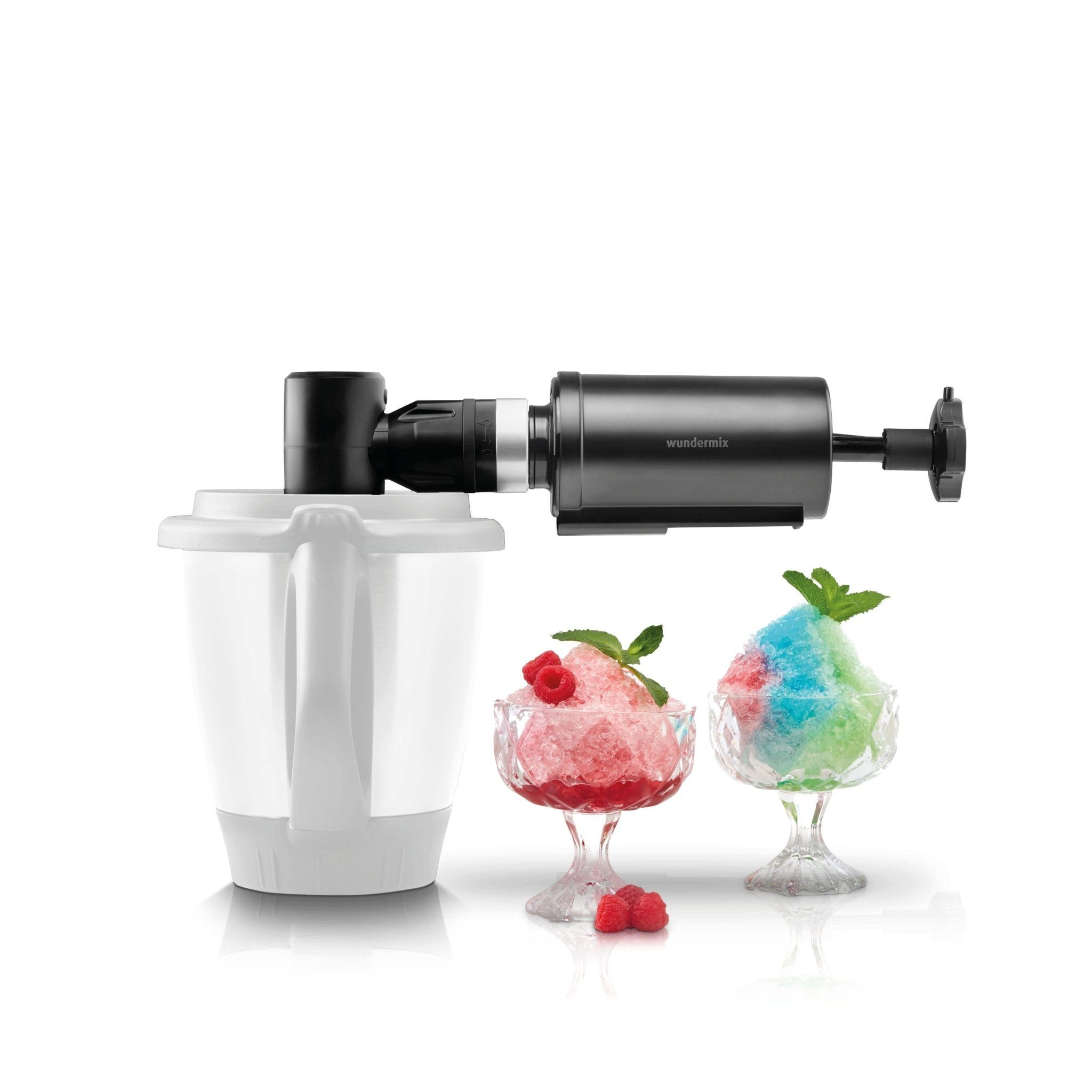 Wundermix Eisbereiteraufsatz WunderCentix®, Starter-Set Shave Ice, Zubehör für TM6, TM5, Shaved Ice Aufsatz für Thermomix