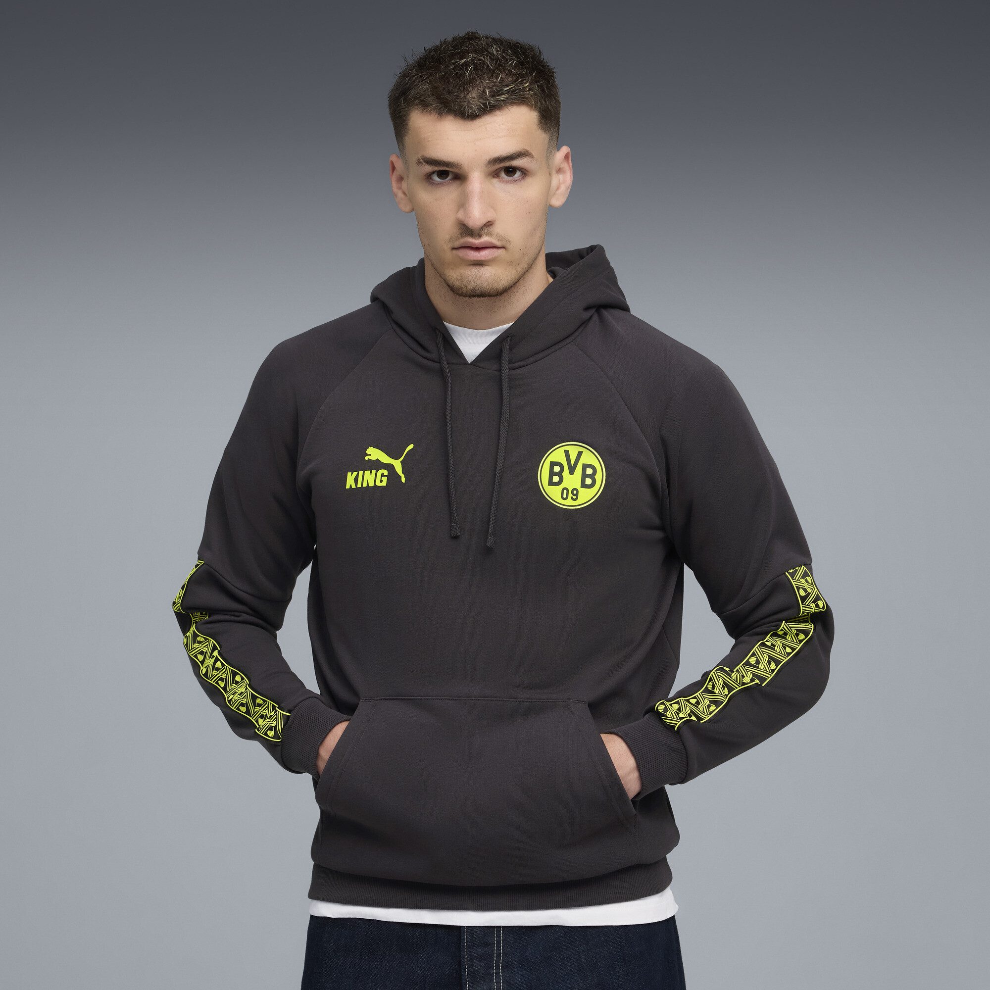 PUMA Hoodie Borussia Dortmund KING Hoodie Herren