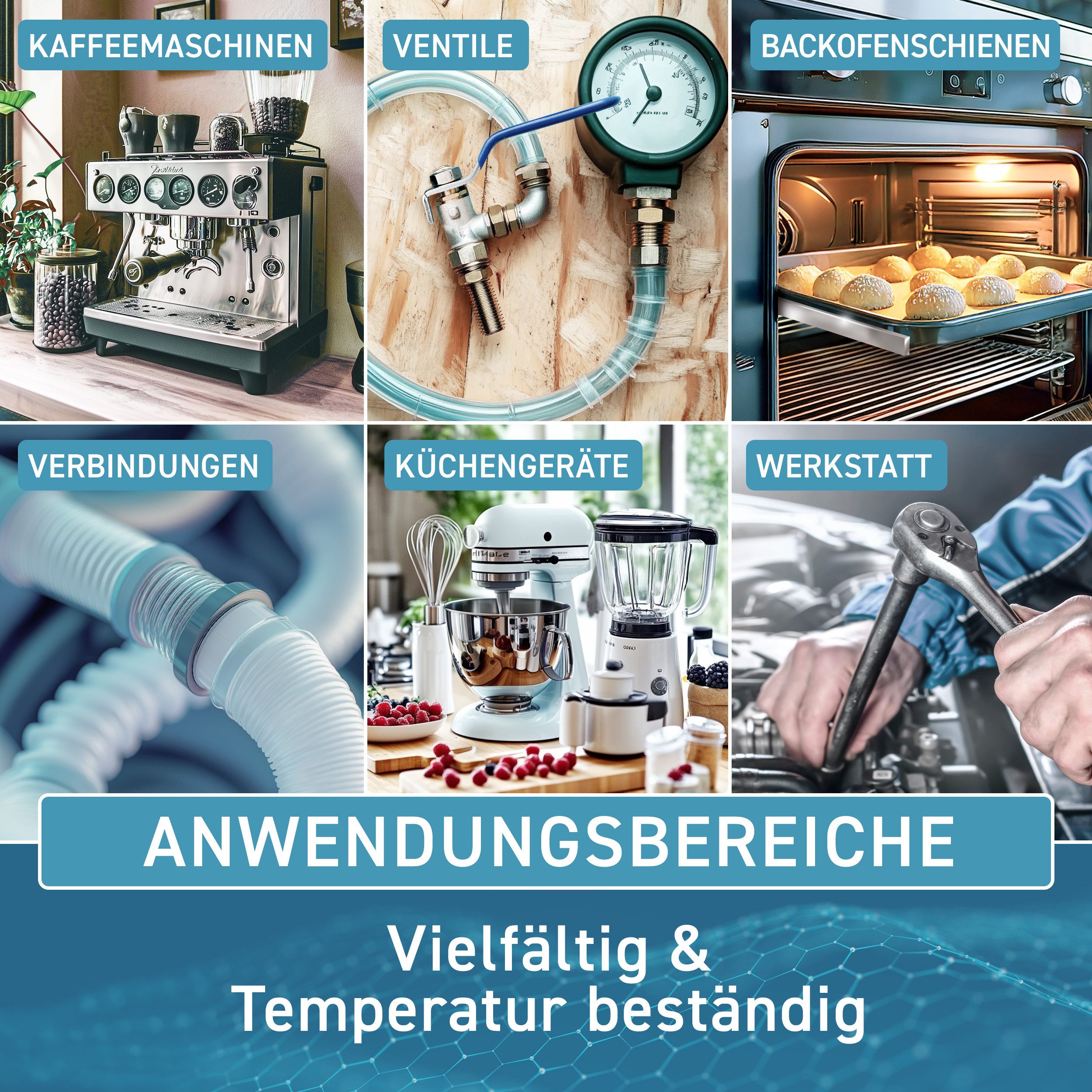 Plintex Silikonfett für Kaffeevollautomaten 30g effektiv inkl. Kaffeevollautomaten-Reinigungsset (Schmierfett für Brühgruppe, Armaturen, Dichtungen & O-Ringe - Silikon Armaturenfett, Kaffeemaschine Fett)