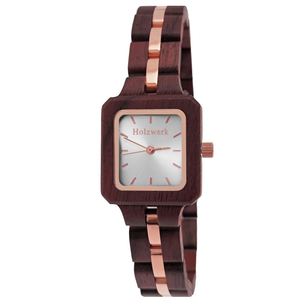 Holzwerk Quarzuhr WITTEN kleine Damen Holz günstig online kaufen