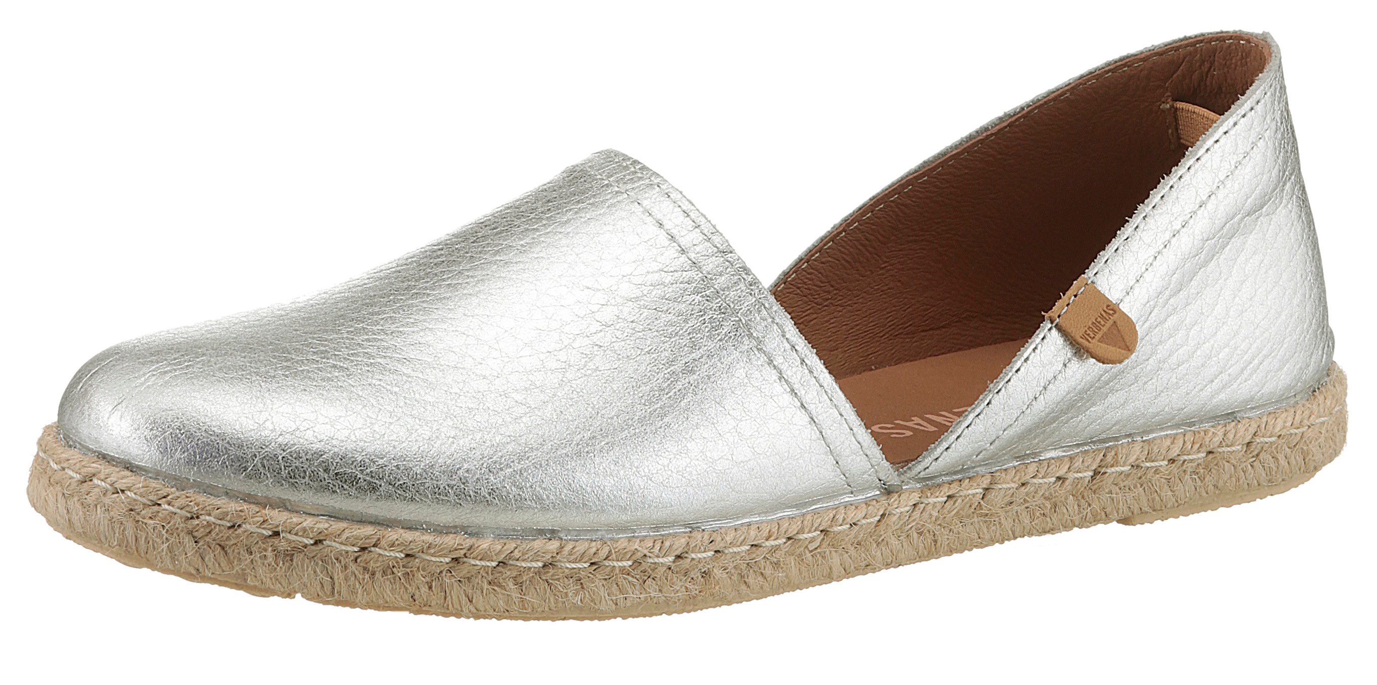 VERBENAS CARMEN NUCLEO METAL Espadrille, Slipper, Sommerschuh, Strandschuh günstig online kaufen