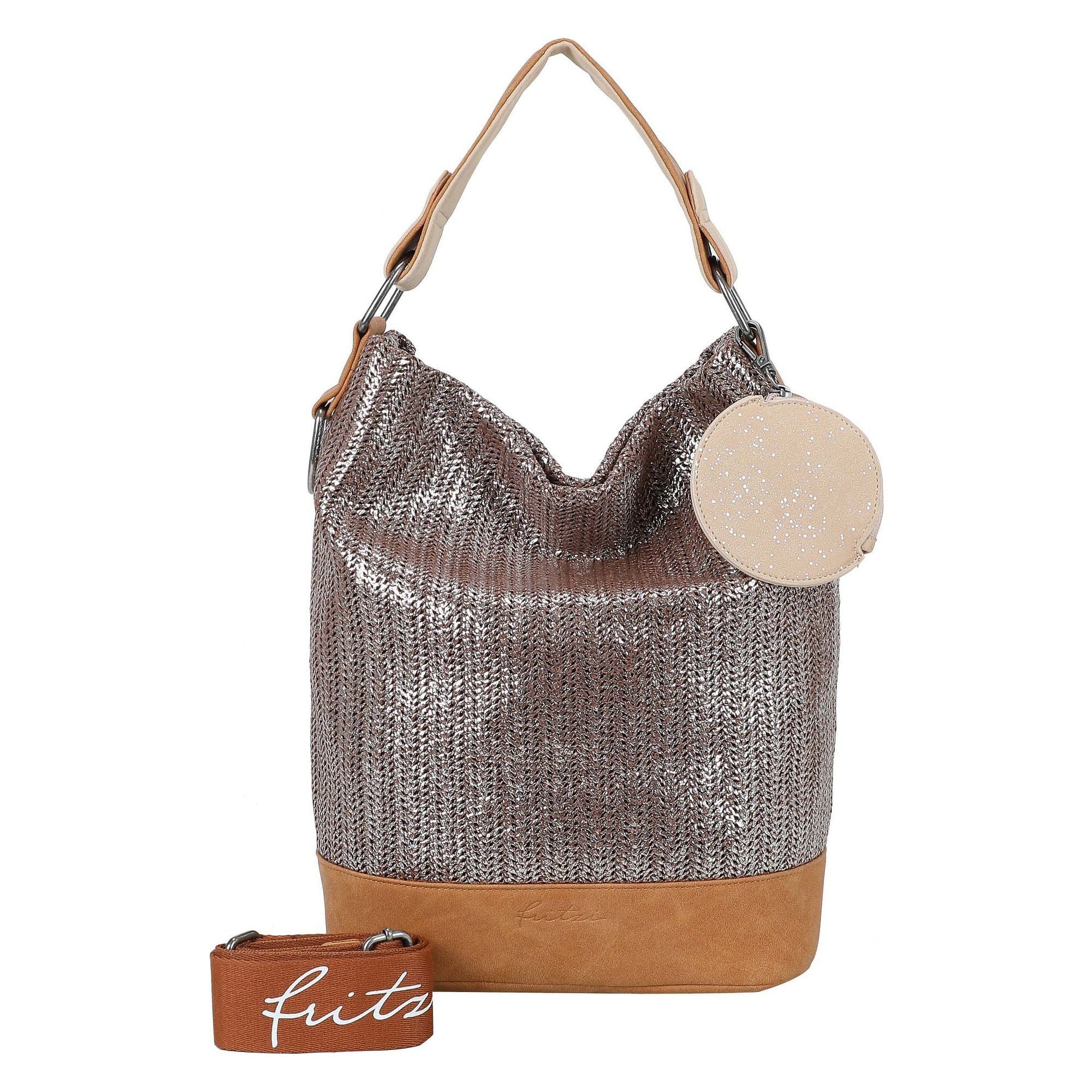 Fritzi aus Preußen Schultertasche Limited Painted Straw, Polyester günstig online kaufen