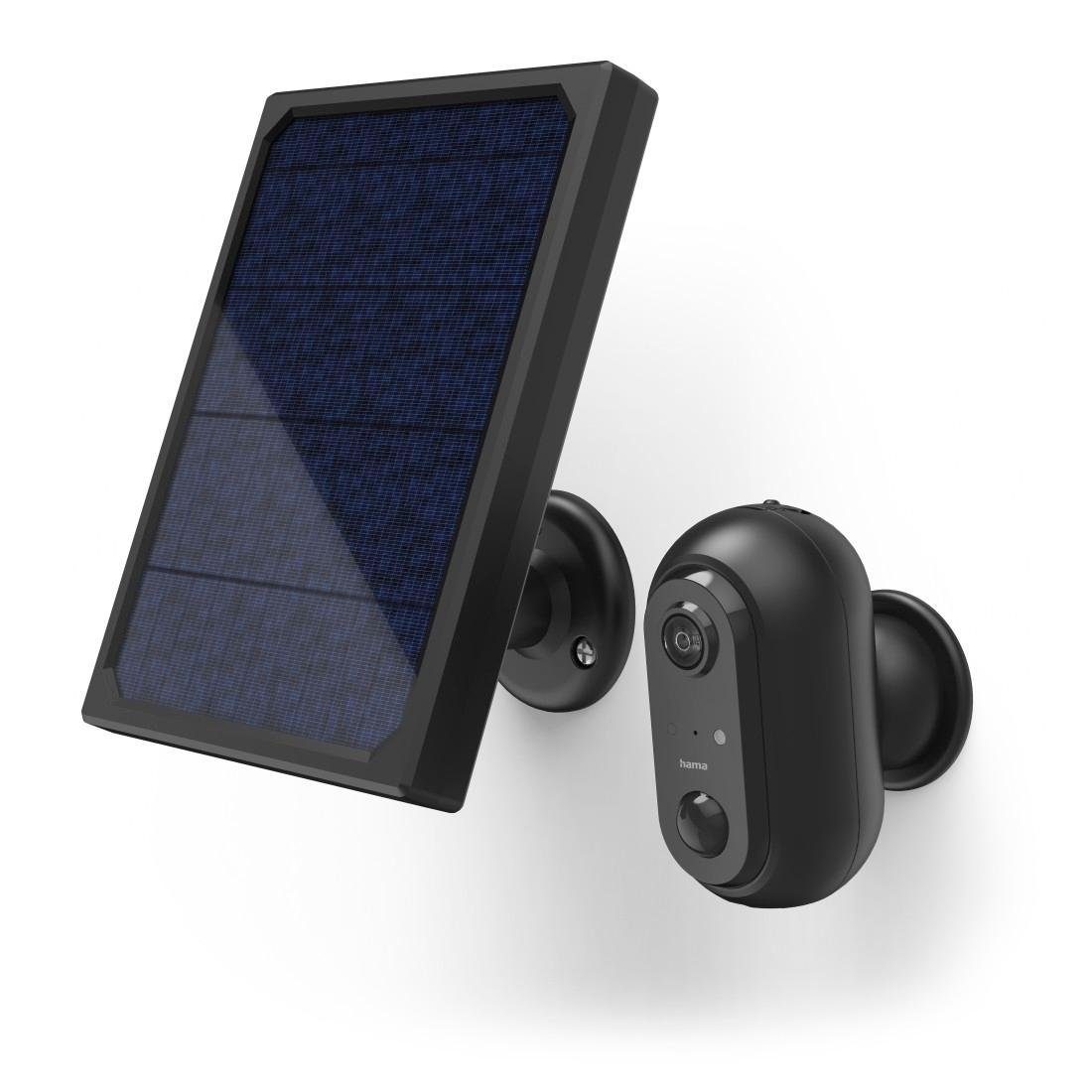 Hama Smart Home Kamera WLAN Kamera Outdoor (App, Solar, Nachtsicht, Bewegungsmelder, Live) (Außenbereich, Innenbereich)