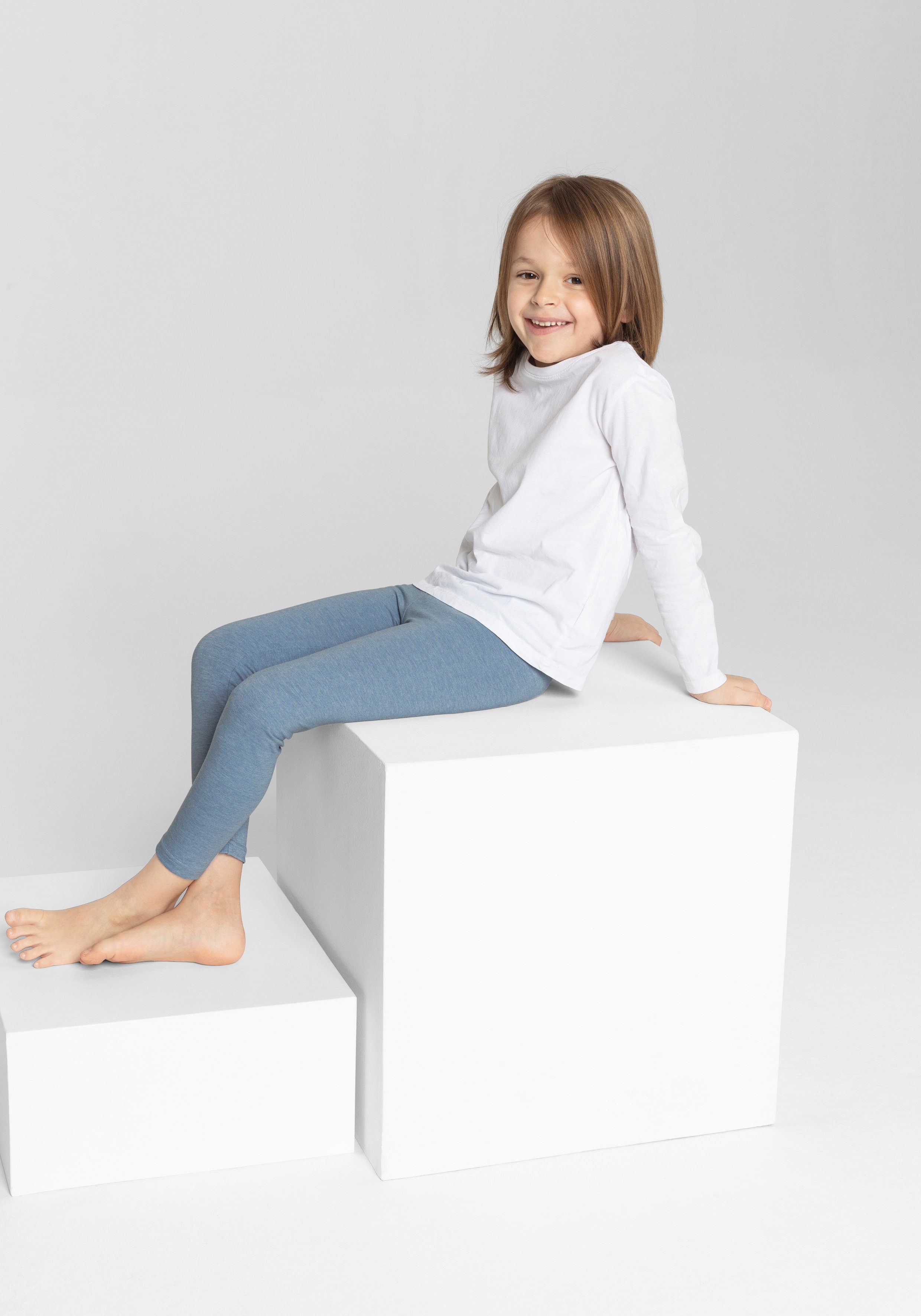 H.I.S Leggings (Packung, 2-tlg) Basic im Doppelpack