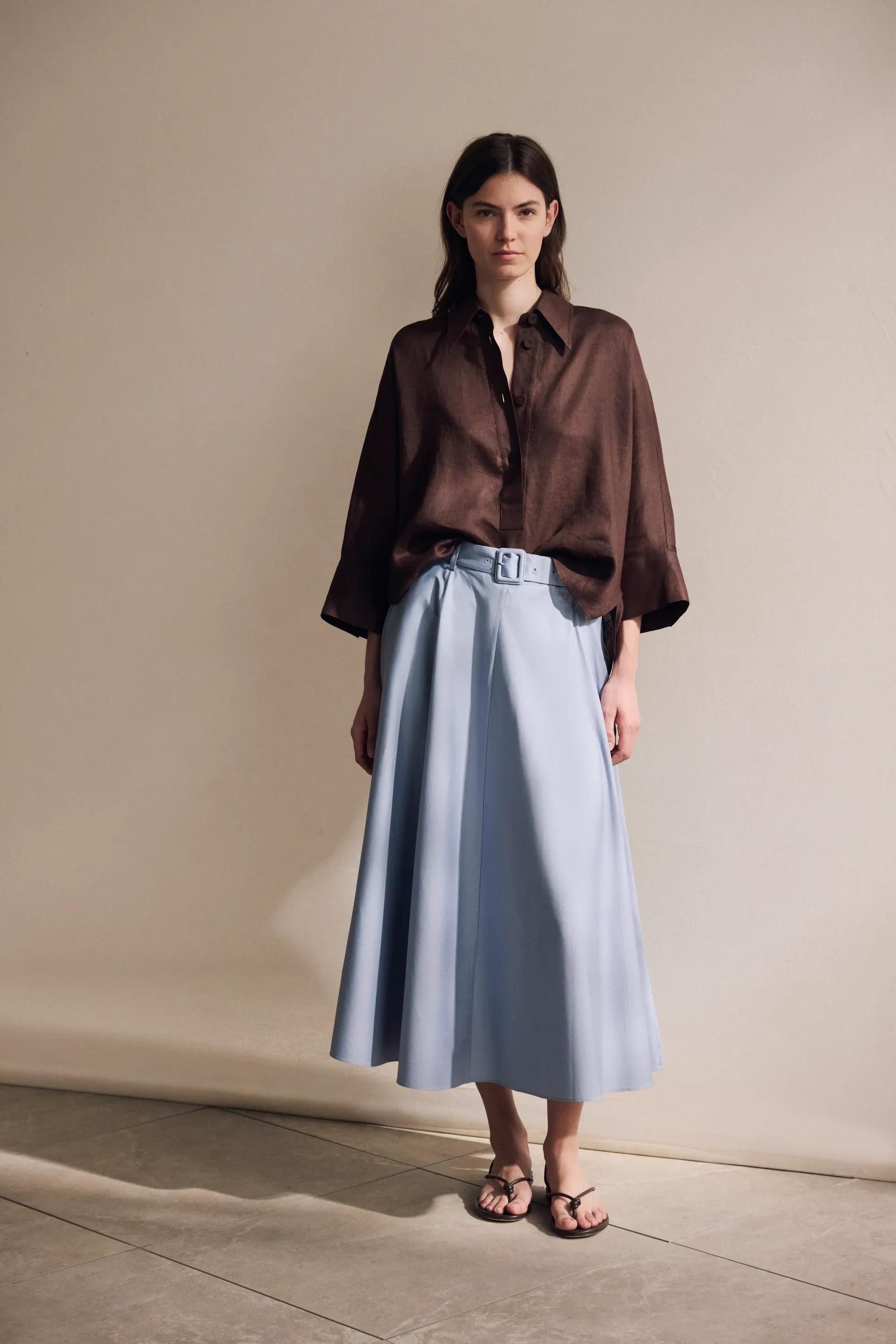 Windsor Hosenrock Midirock mit Gürtel - Regular Fit