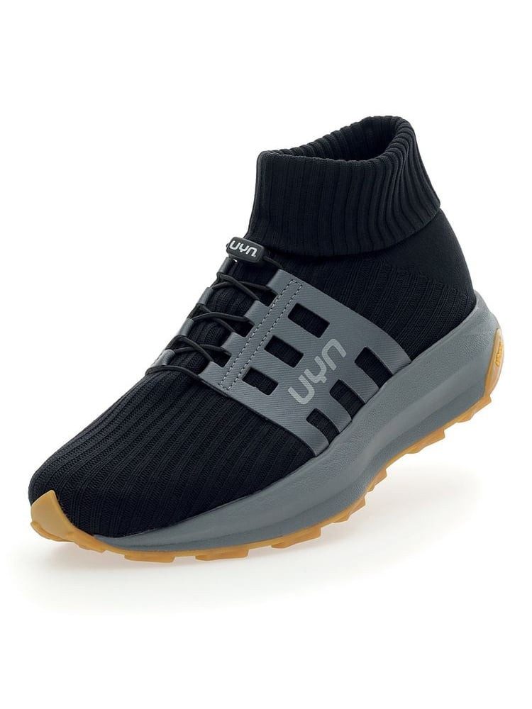 Uynner Hero (Merinowolle, nahtlos, wasserdicht) schwarz Herren Sneaker