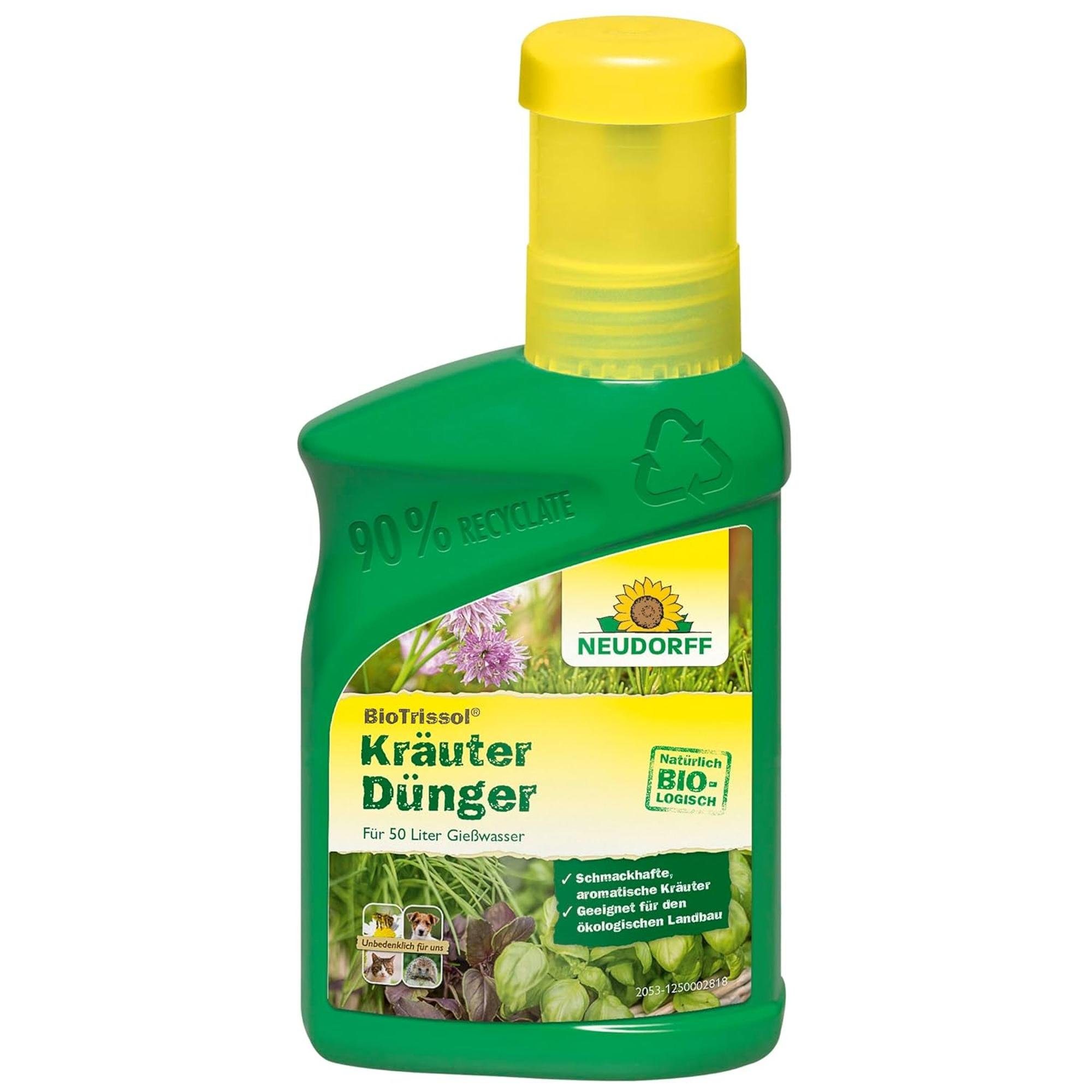 Neudorff Kräuterdünger BioTrissol Kräuterdünger, 250 ml, für schmackhafte, aromatische Kräuter
